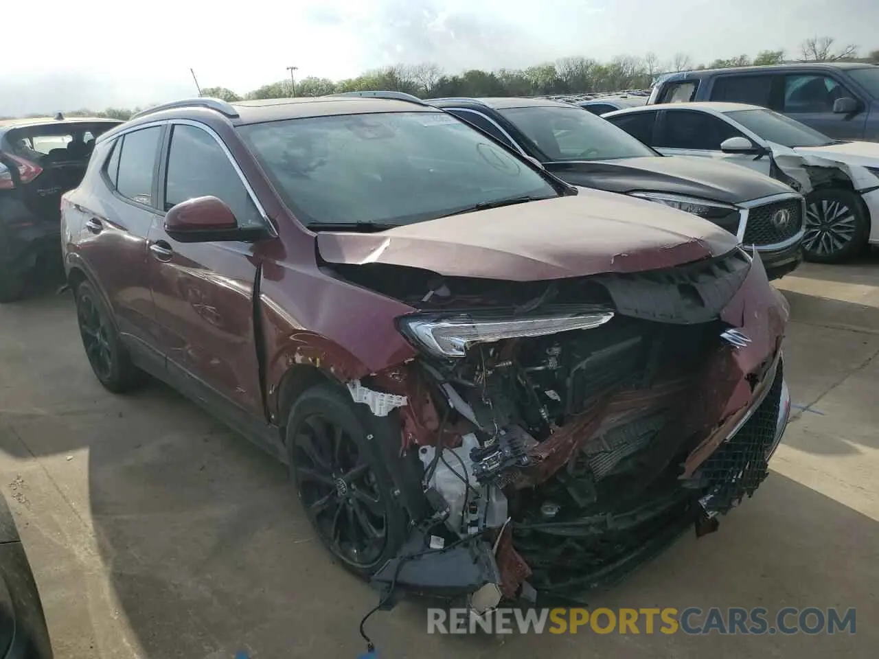 4 Photograph of a damaged car KL4AMDSL5SB021788 BUICK ENCORE 2025