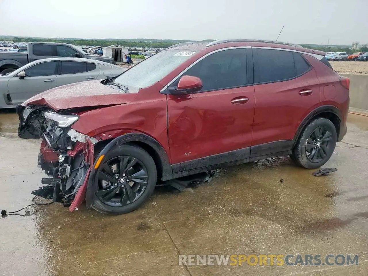 1 Photograph of a damaged car KL4AMDSL9SB088491 BUICK ENCORE 2025