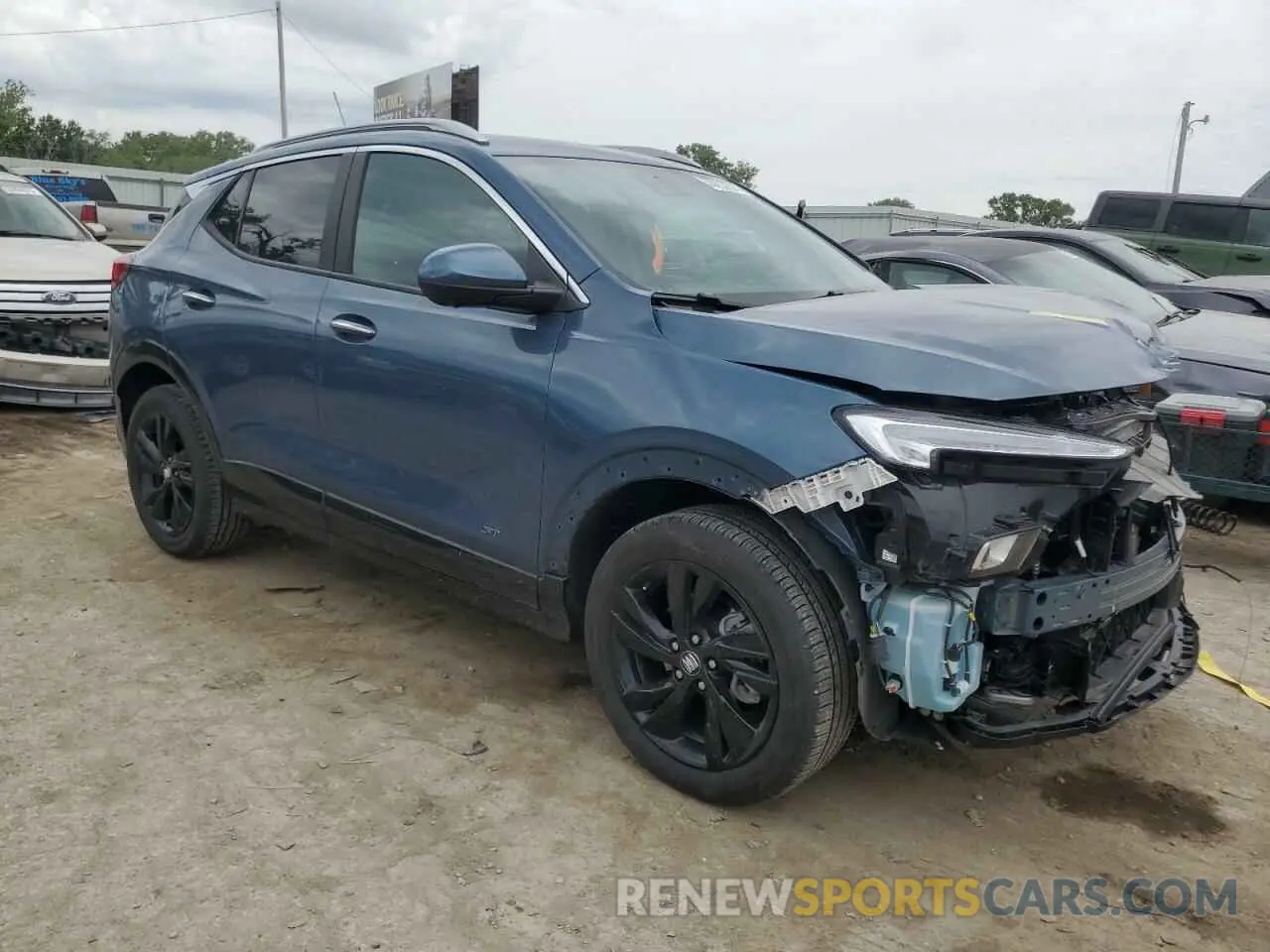 4 Photograph of a damaged car KL4AMESL0SB002247 BUICK ENCORE 2025