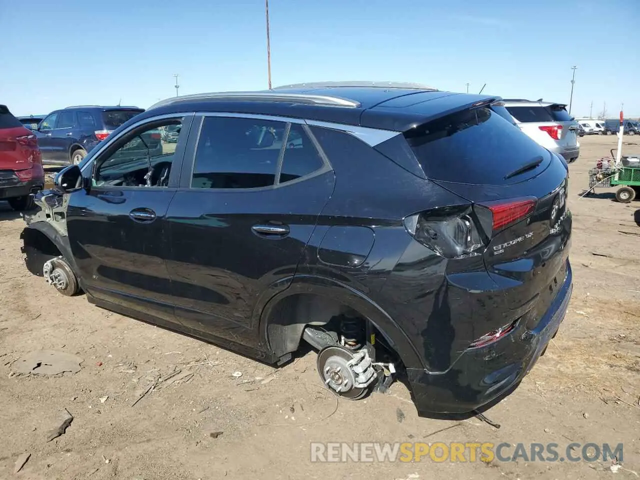 2 Photograph of a damaged car KL4AMESL4SB012926 BUICK ENCORE 2025