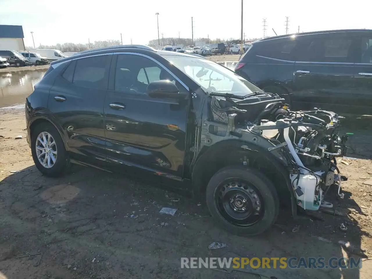 4 Photograph of a damaged car KL4AMESL4SB012926 BUICK ENCORE 2025