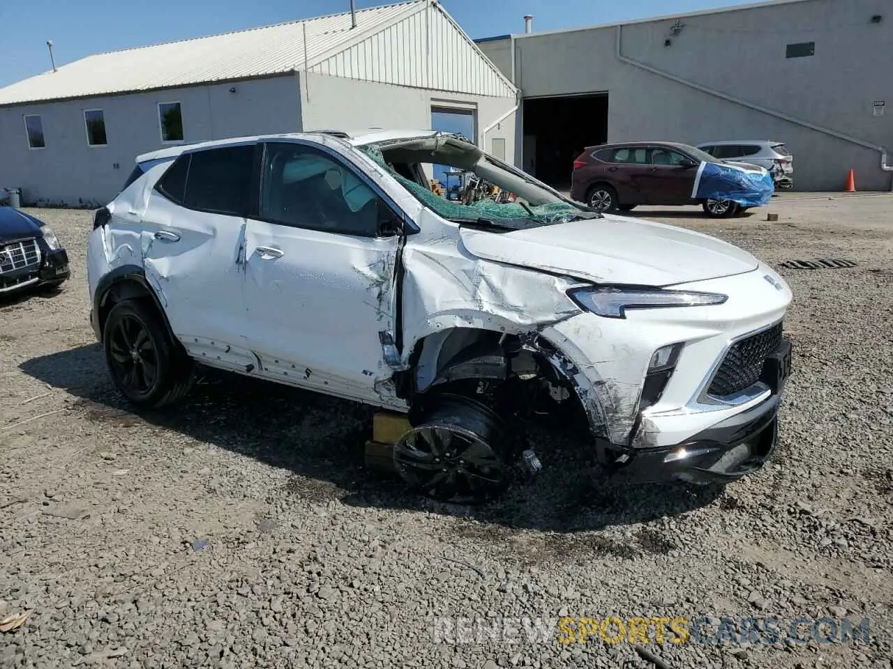 4 Photograph of a damaged car KL4AMESL7SB056046 BUICK ENCORE 2025
