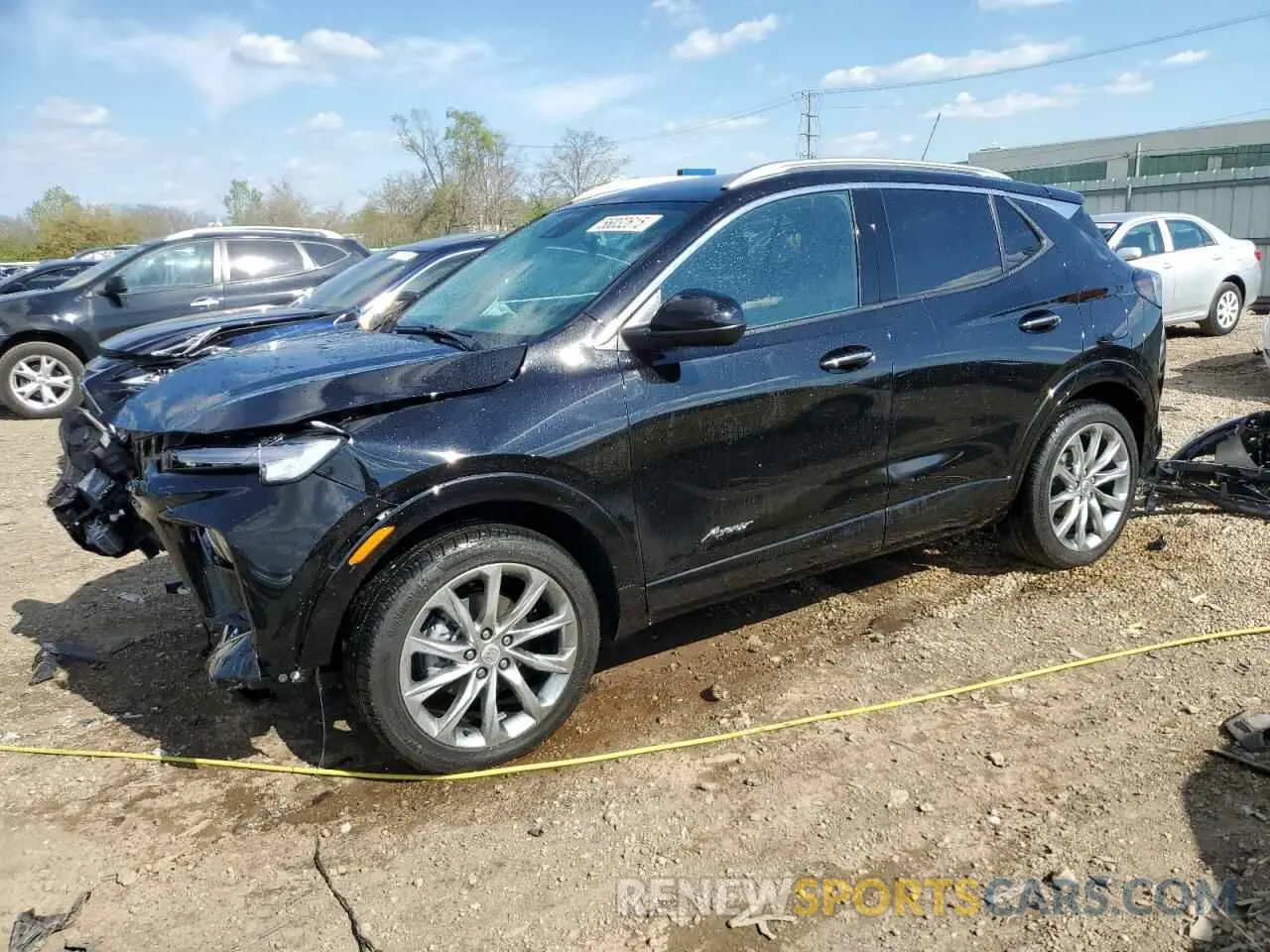 1 Photograph of a damaged car KL4AMGSL1SB088504 BUICK ENCORE 2025
