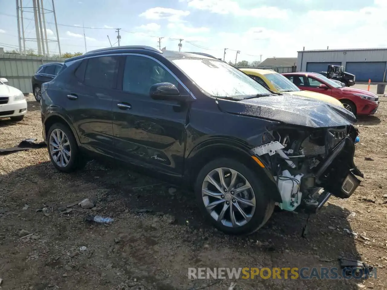 4 Photograph of a damaged car KL4AMGSL1SB088504 BUICK ENCORE 2025