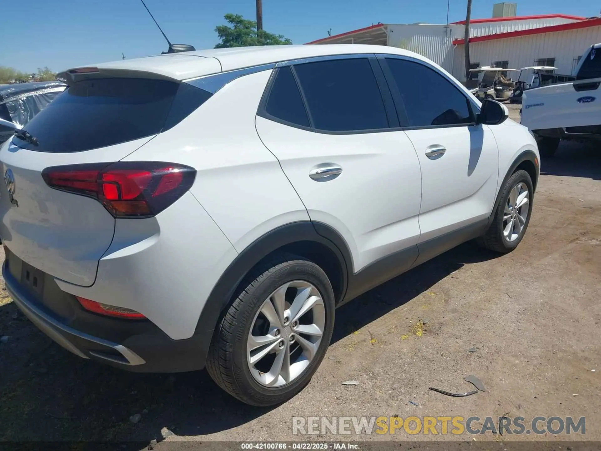 4 Photograph of a damaged car KL4MMBS21LB135409 BUICK ENCORE GX 2020