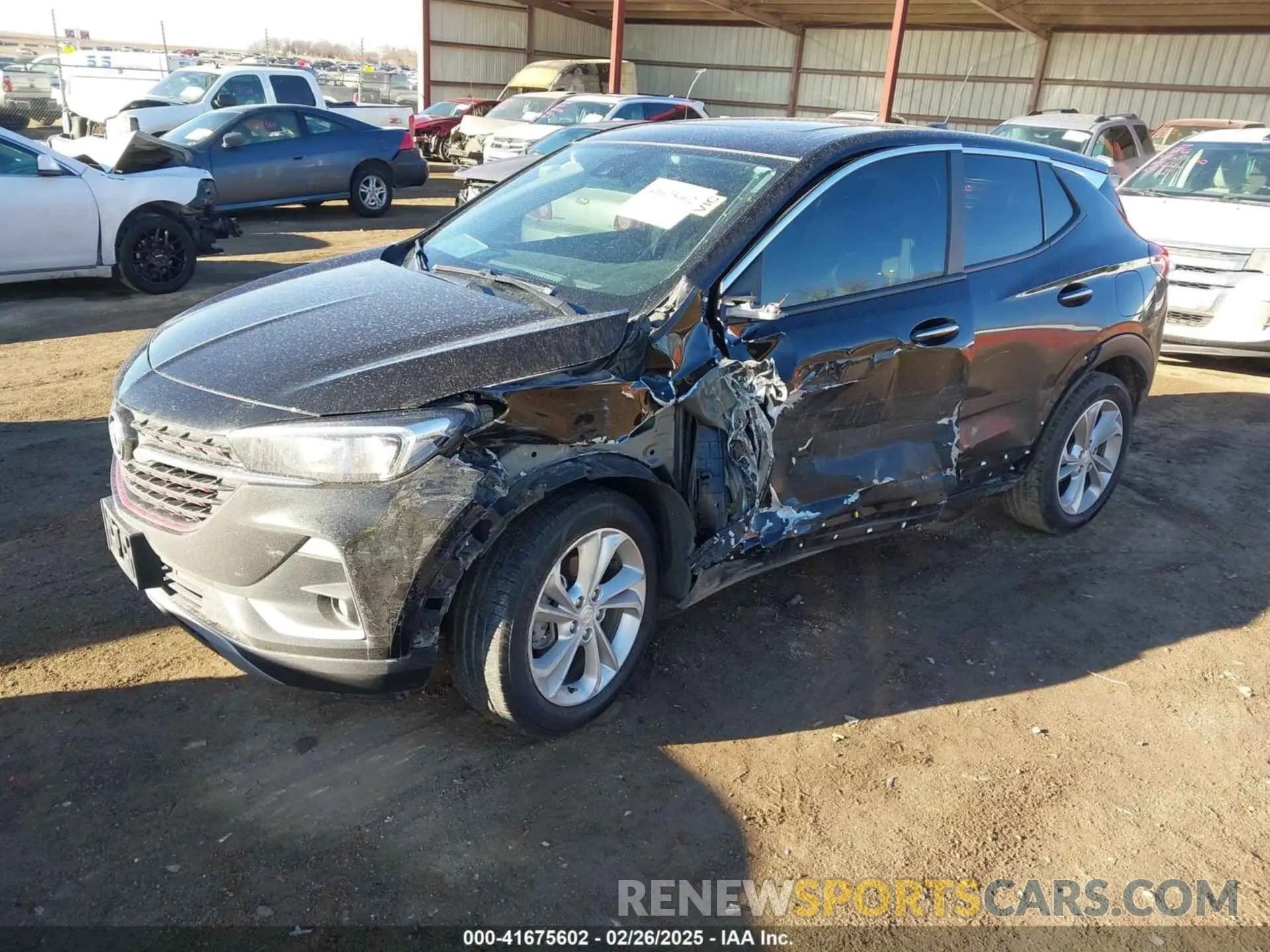2 Photograph of a damaged car KL4MMBS22LB097253 BUICK ENCORE GX 2020