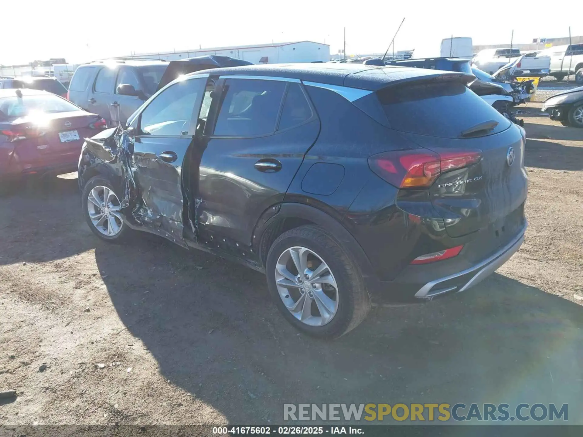 3 Photograph of a damaged car KL4MMBS22LB097253 BUICK ENCORE GX 2020