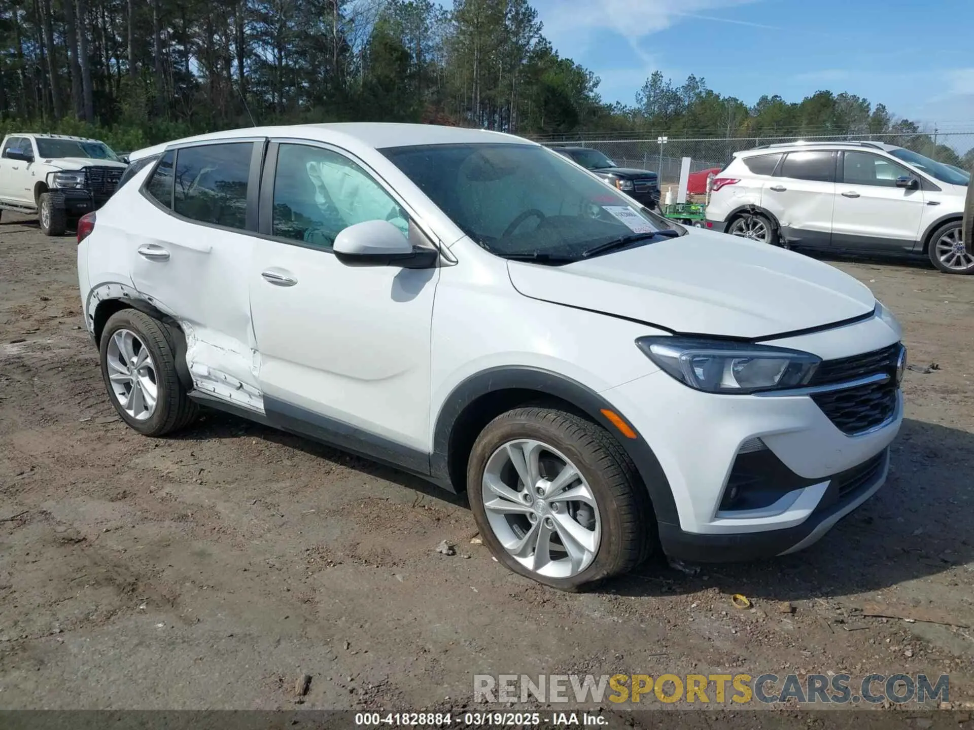 1 Photograph of a damaged car KL4MMBS26LB111011 BUICK ENCORE GX 2020