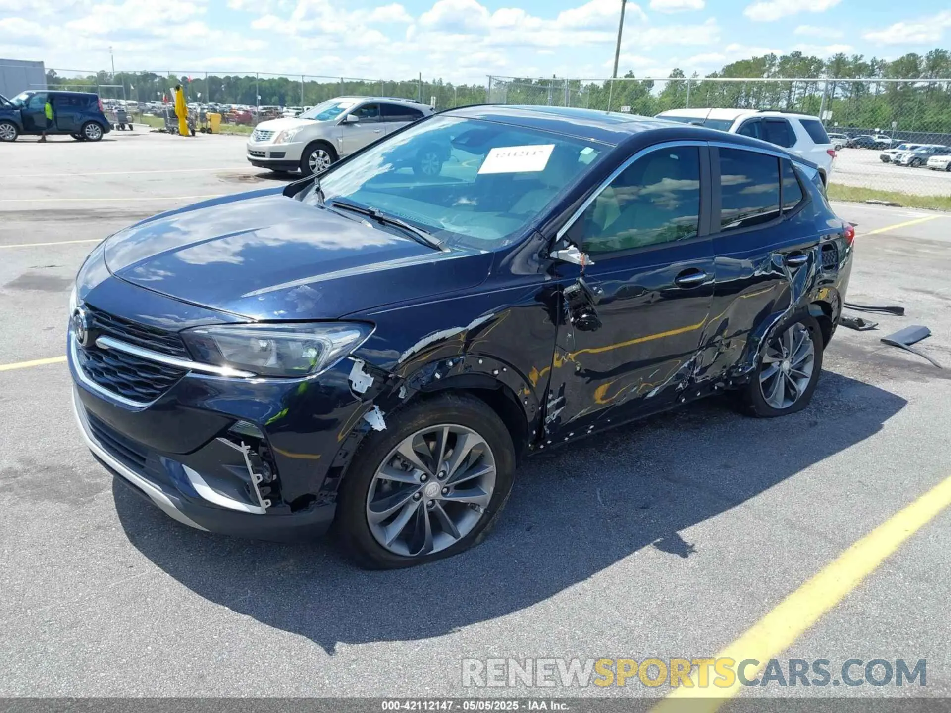 2 Photograph of a damaged car KL4MMBS27LB089343 BUICK ENCORE GX 2020