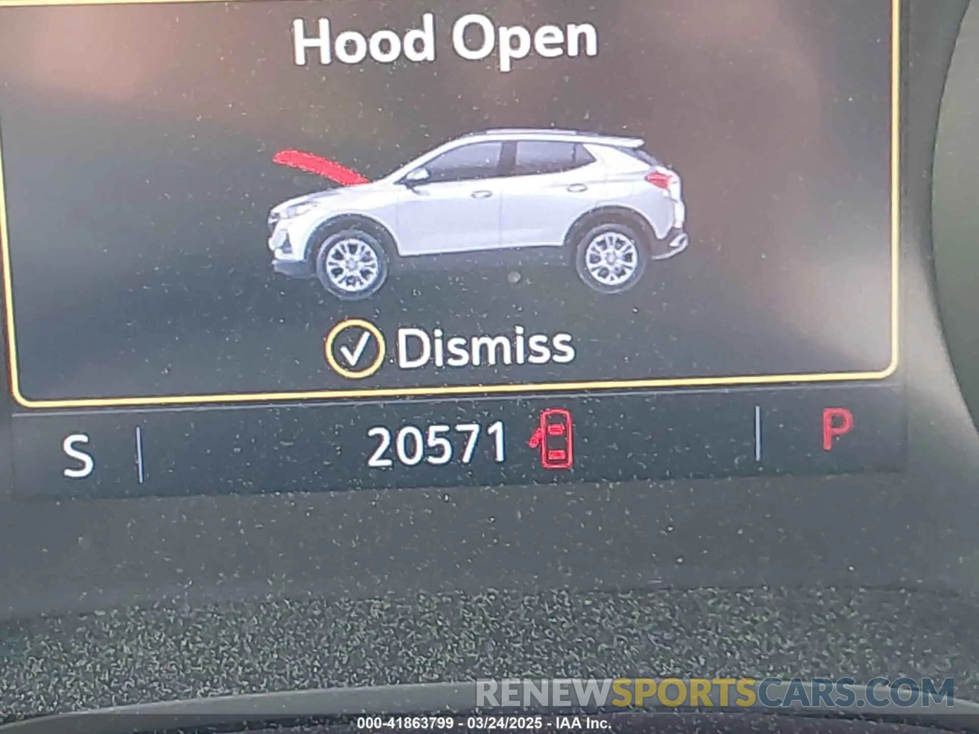 15 Photograph of a damaged car KL4MMBS27LB125497 BUICK ENCORE GX 2020