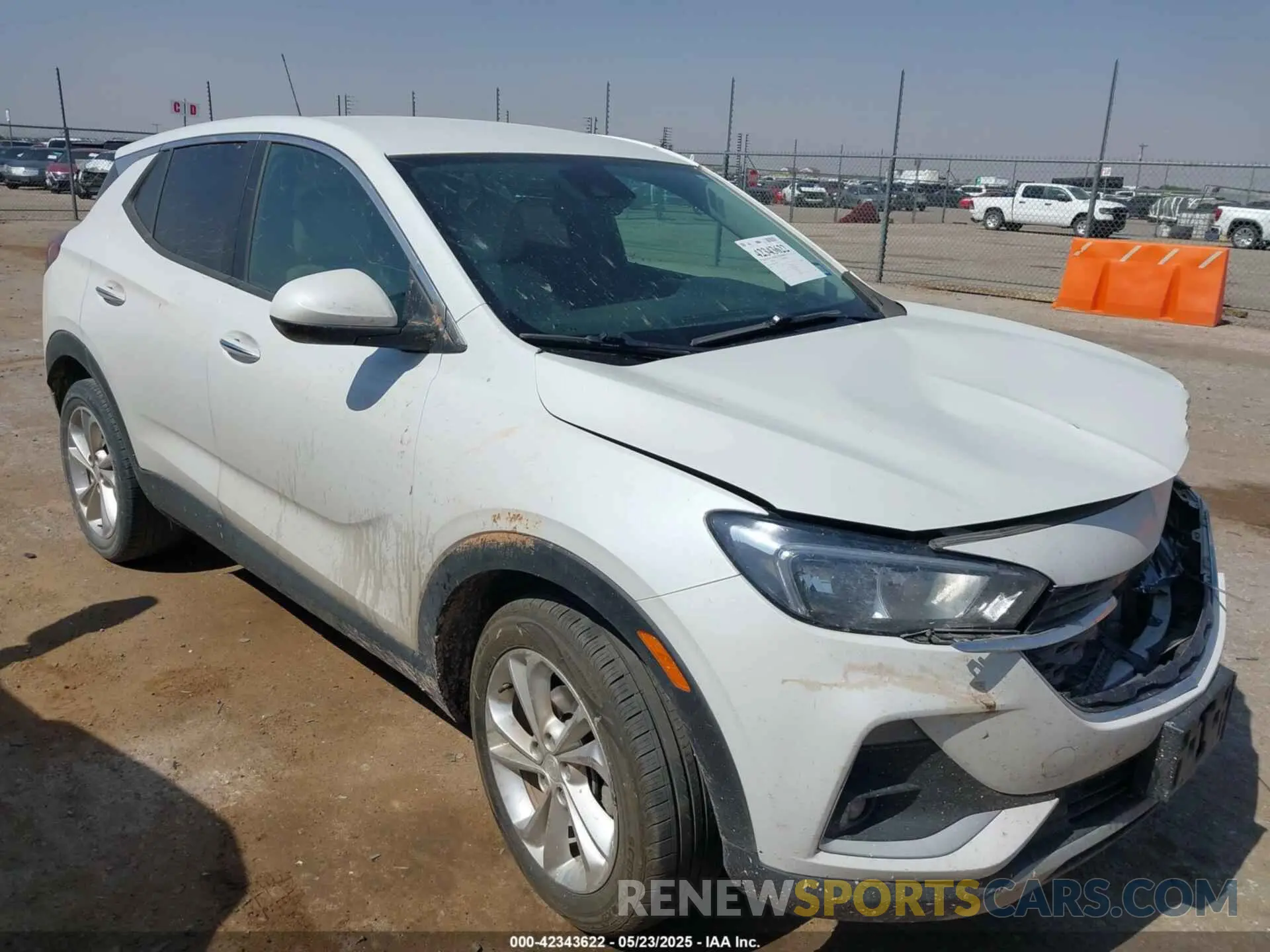 1 Photograph of a damaged car KL4MMBS2XLB102781 BUICK ENCORE GX 2020