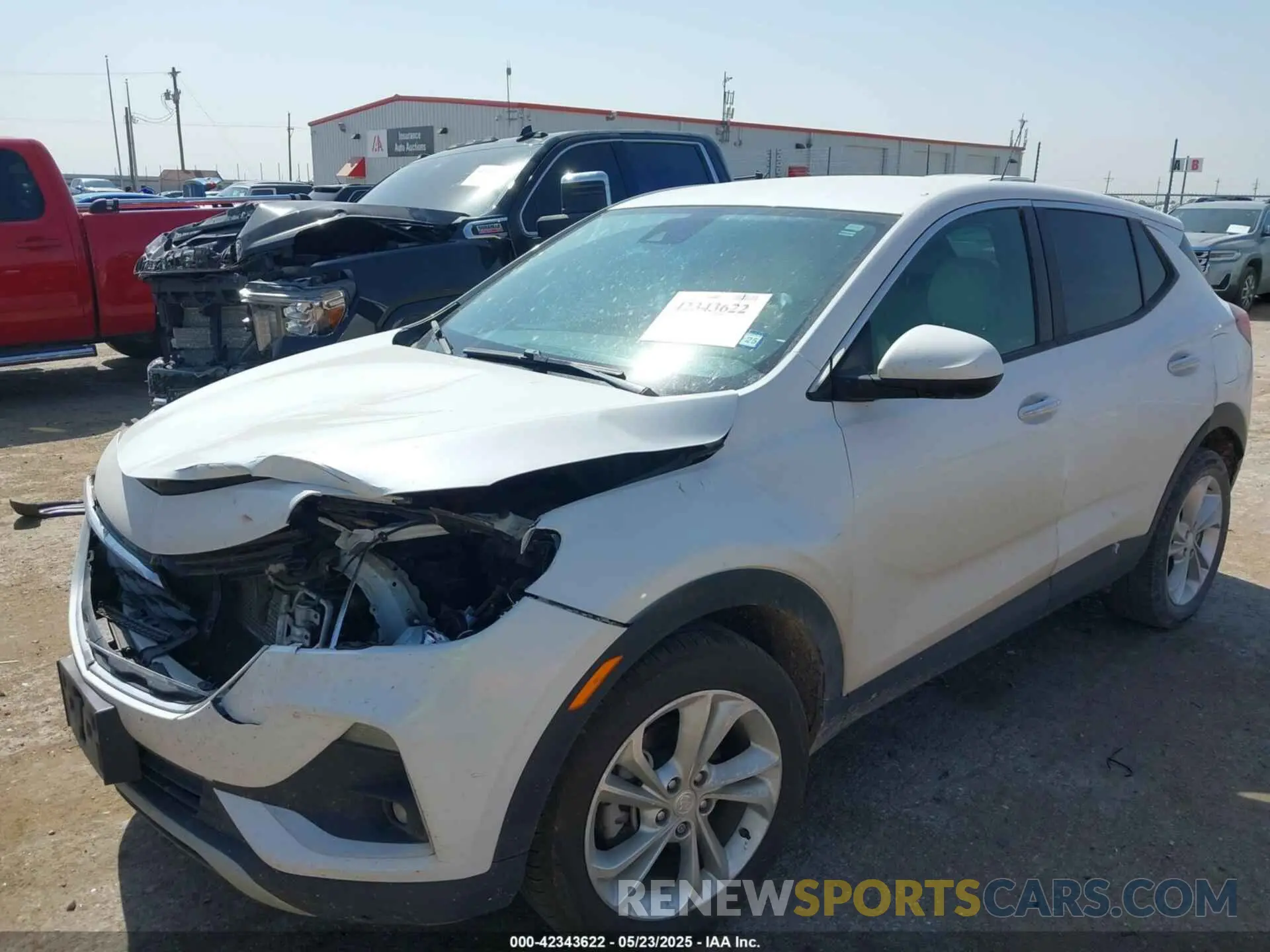 2 Photograph of a damaged car KL4MMBS2XLB102781 BUICK ENCORE GX 2020