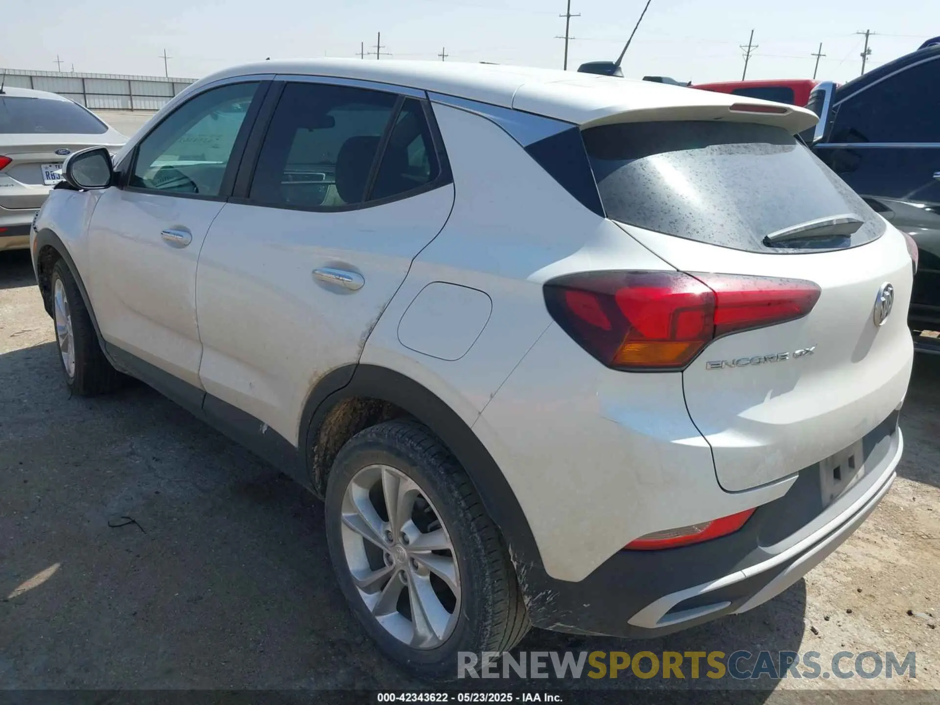 3 Photograph of a damaged car KL4MMBS2XLB102781 BUICK ENCORE GX 2020