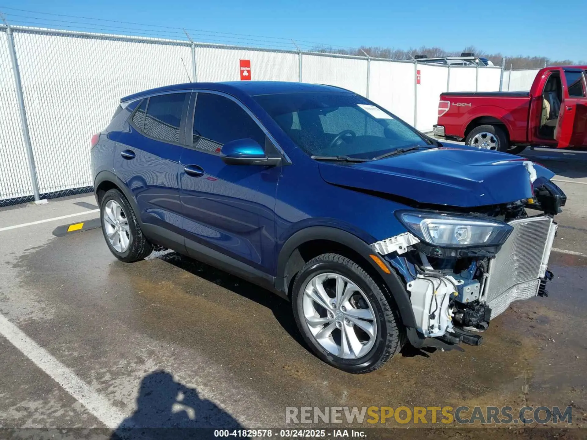 1 Photograph of a damaged car KL4MMCSL4LB064754 BUICK ENCORE GX 2020