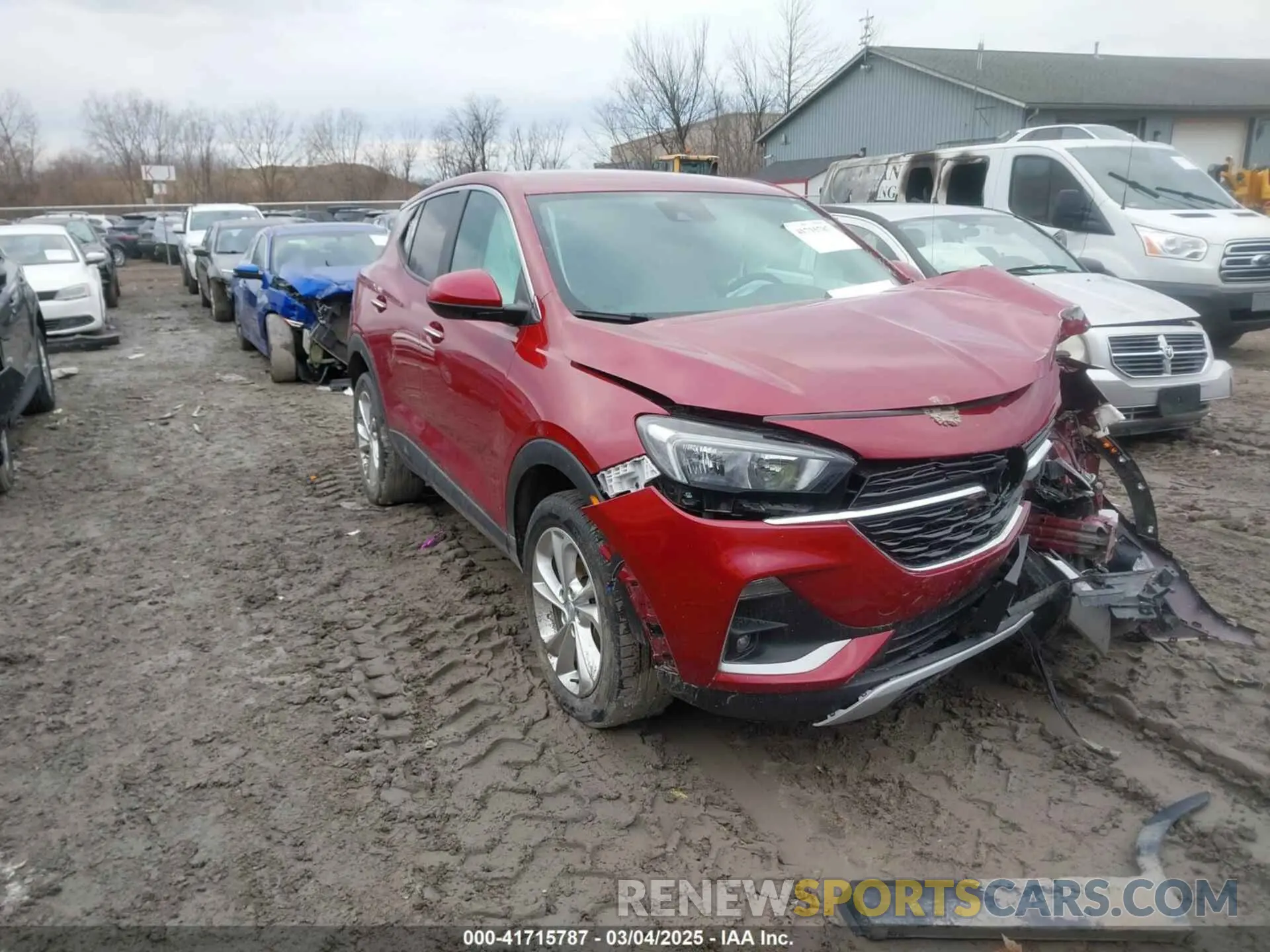 1 Photograph of a damaged car KL4MMCSL4LB102256 BUICK ENCORE GX 2020