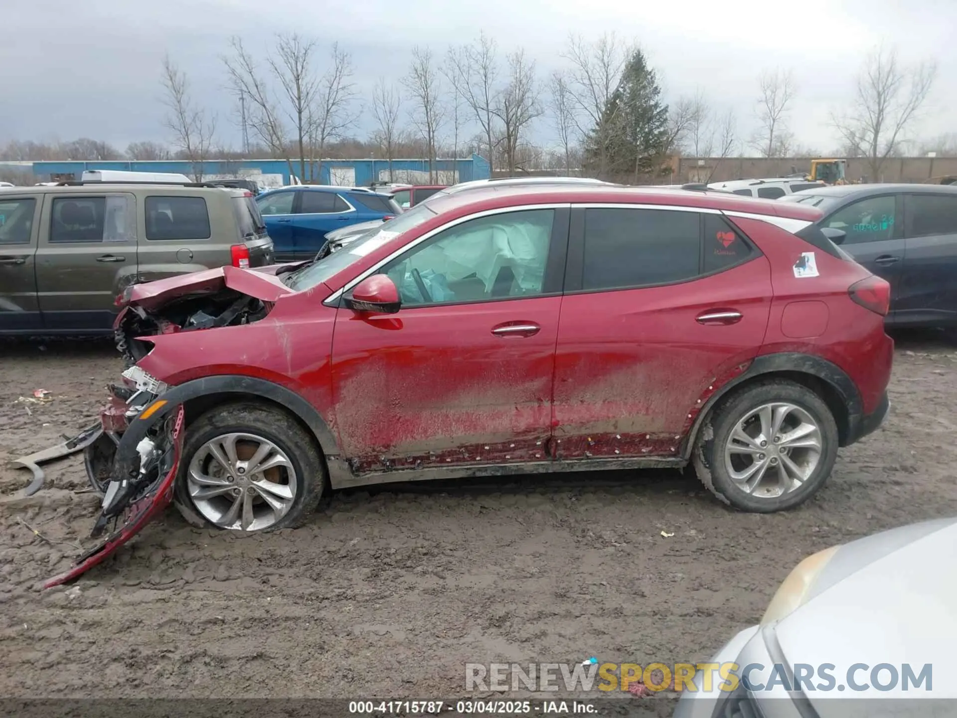 14 Photograph of a damaged car KL4MMCSL4LB102256 BUICK ENCORE GX 2020