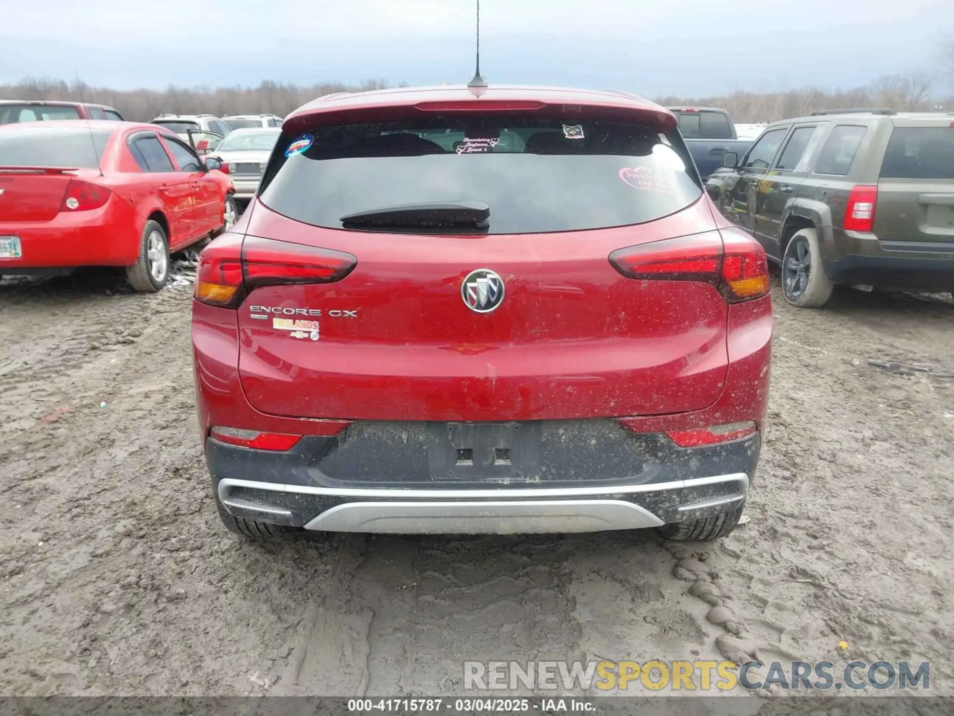 16 Photograph of a damaged car KL4MMCSL4LB102256 BUICK ENCORE GX 2020