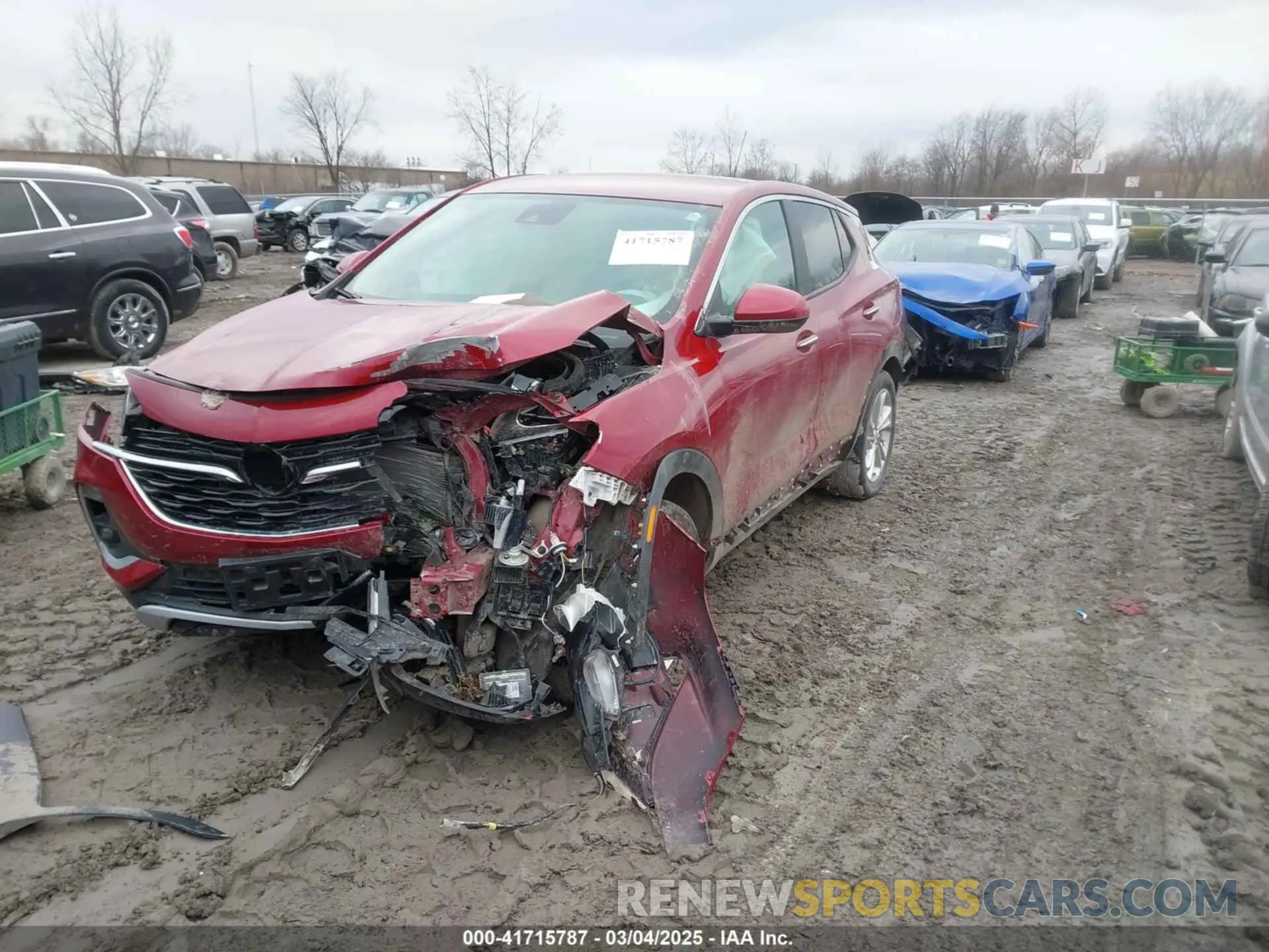 2 Photograph of a damaged car KL4MMCSL4LB102256 BUICK ENCORE GX 2020