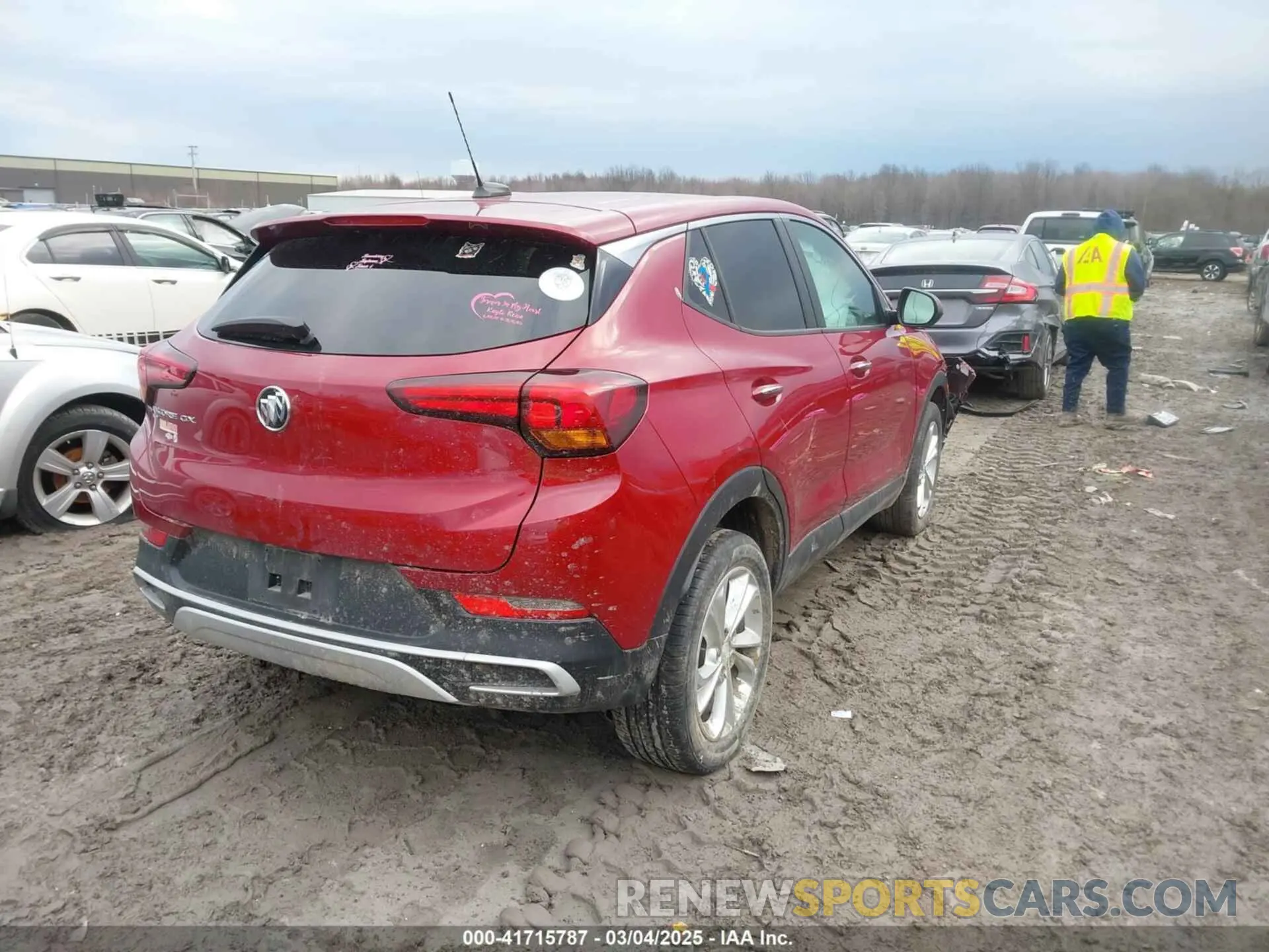 4 Photograph of a damaged car KL4MMCSL4LB102256 BUICK ENCORE GX 2020