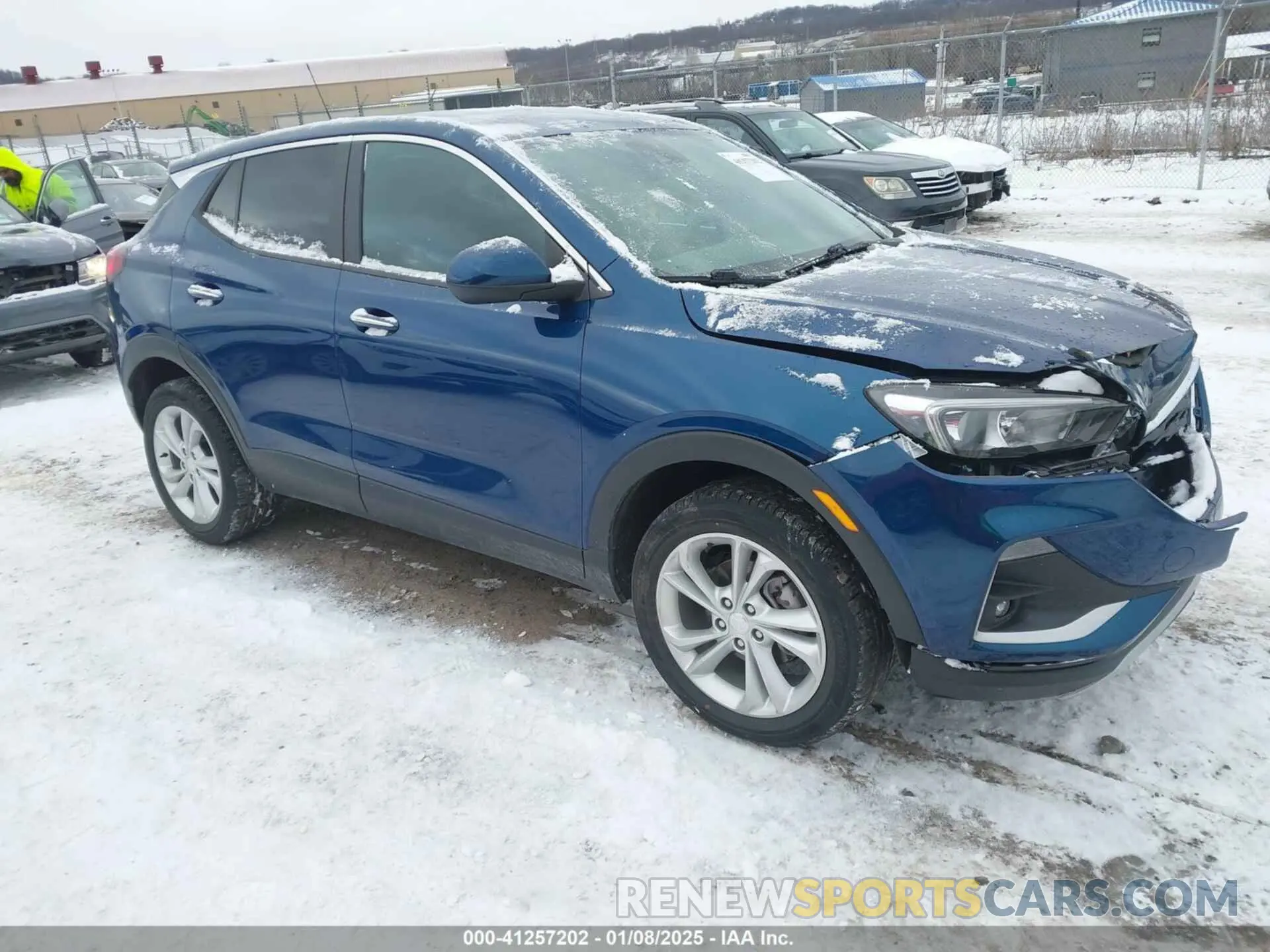 1 Photograph of a damaged car KL4MMCSL4LB128677 BUICK ENCORE GX 2020