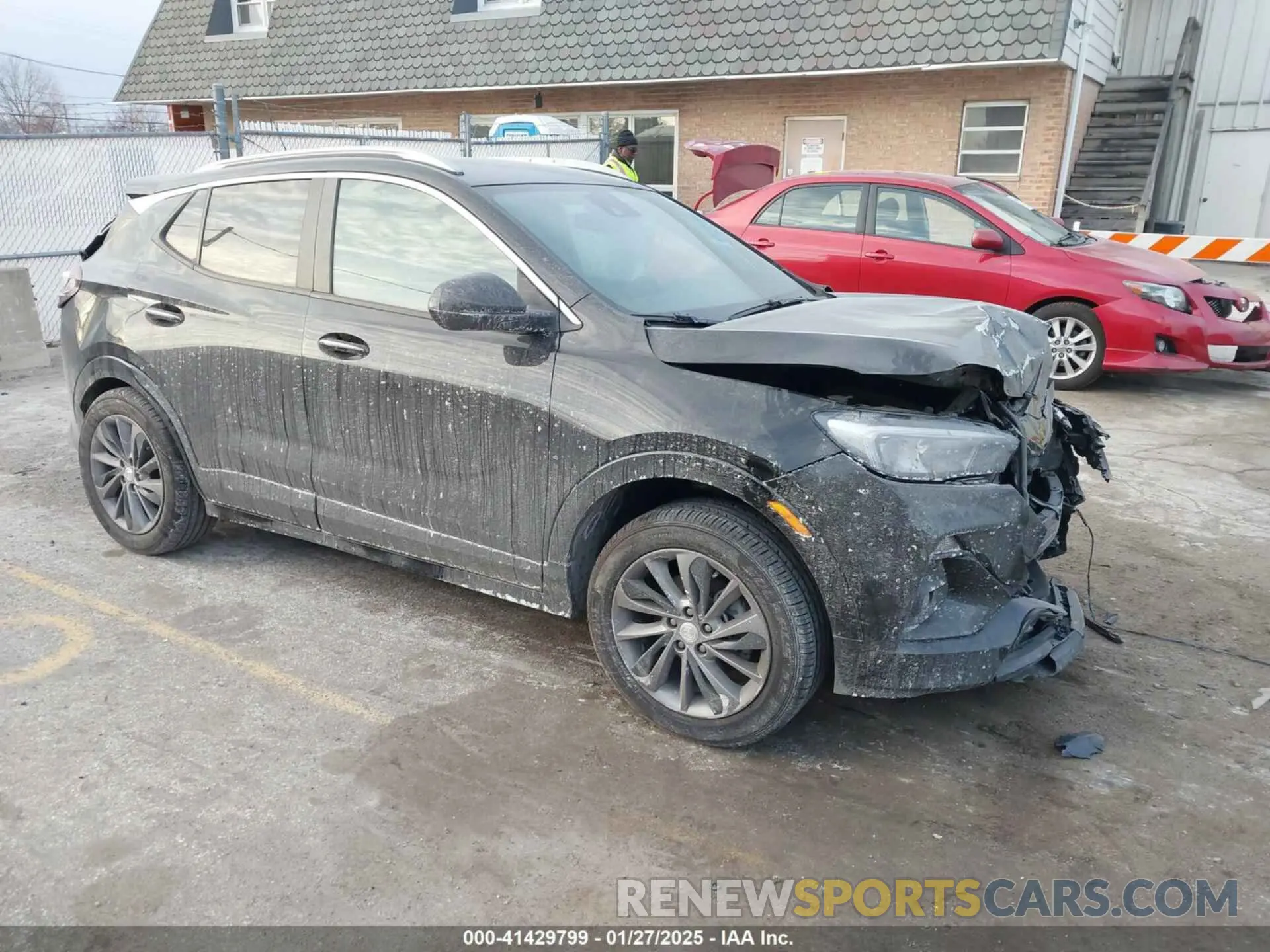 1 Photograph of a damaged car KL4MMCSL5LB132754 BUICK ENCORE GX 2020