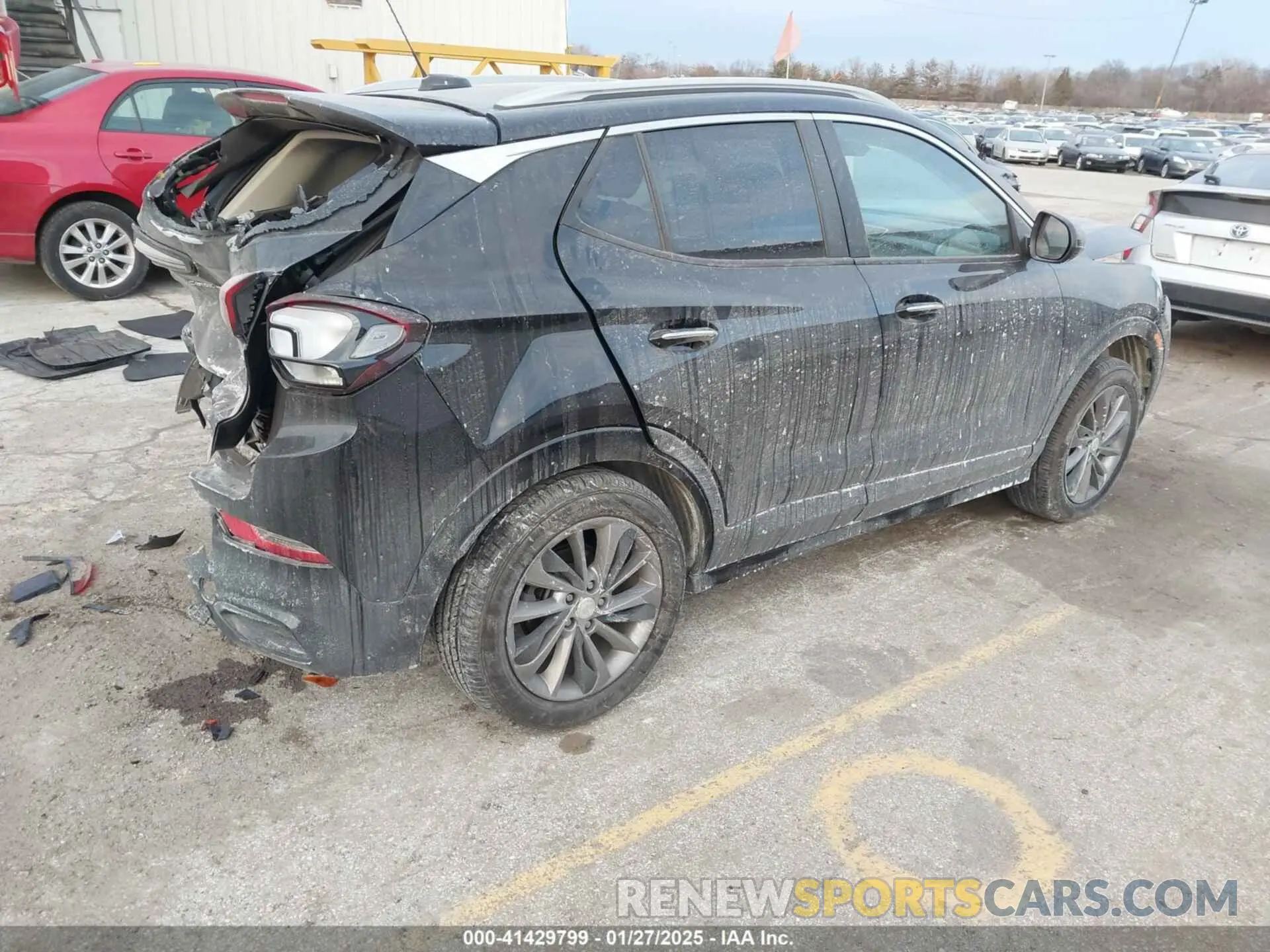 4 Photograph of a damaged car KL4MMCSL5LB132754 BUICK ENCORE GX 2020