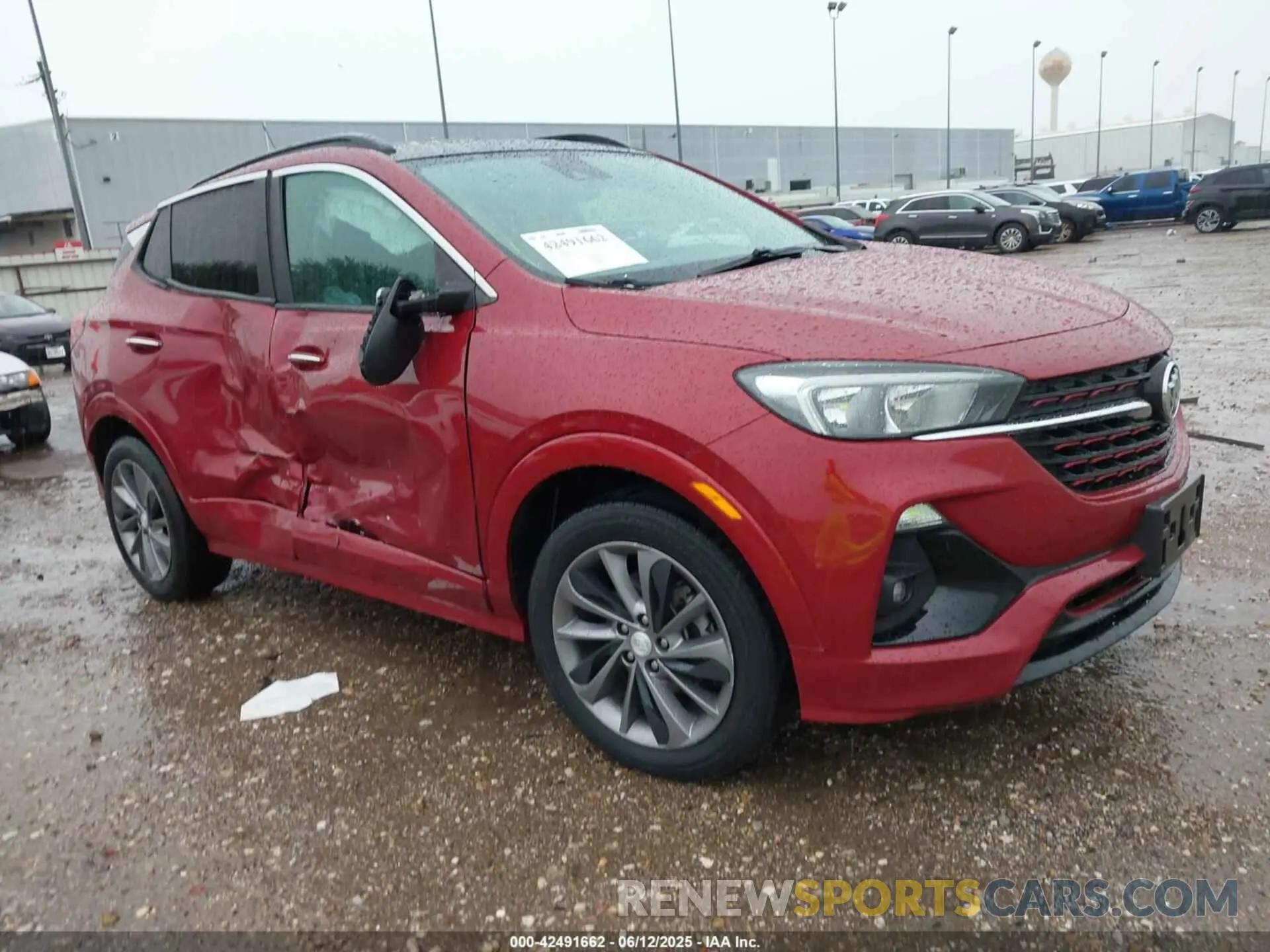 1 Photograph of a damaged car KL4MMDS21LB098437 BUICK ENCORE GX 2020