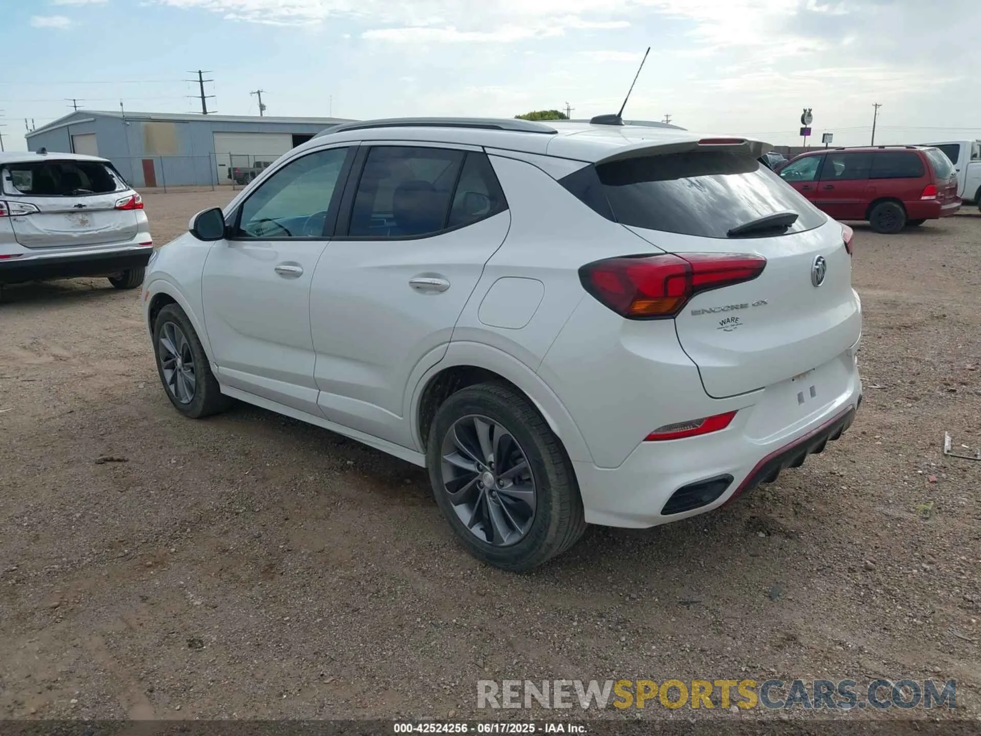 3 Photograph of a damaged car KL4MMDS22LB117481 BUICK ENCORE GX 2020