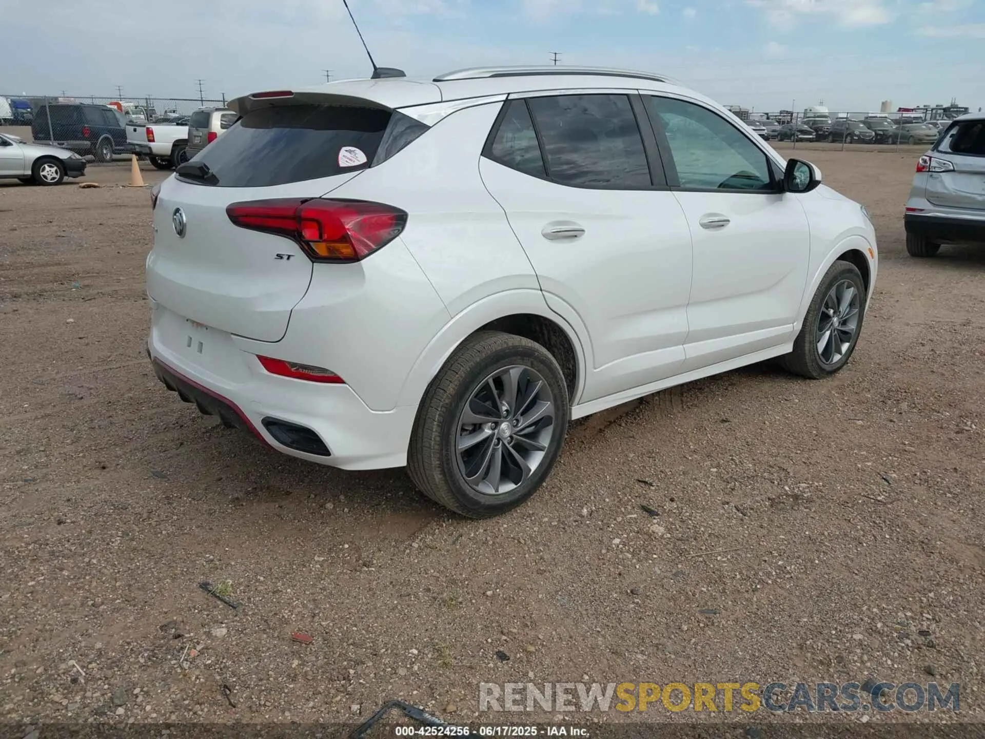 4 Photograph of a damaged car KL4MMDS22LB117481 BUICK ENCORE GX 2020