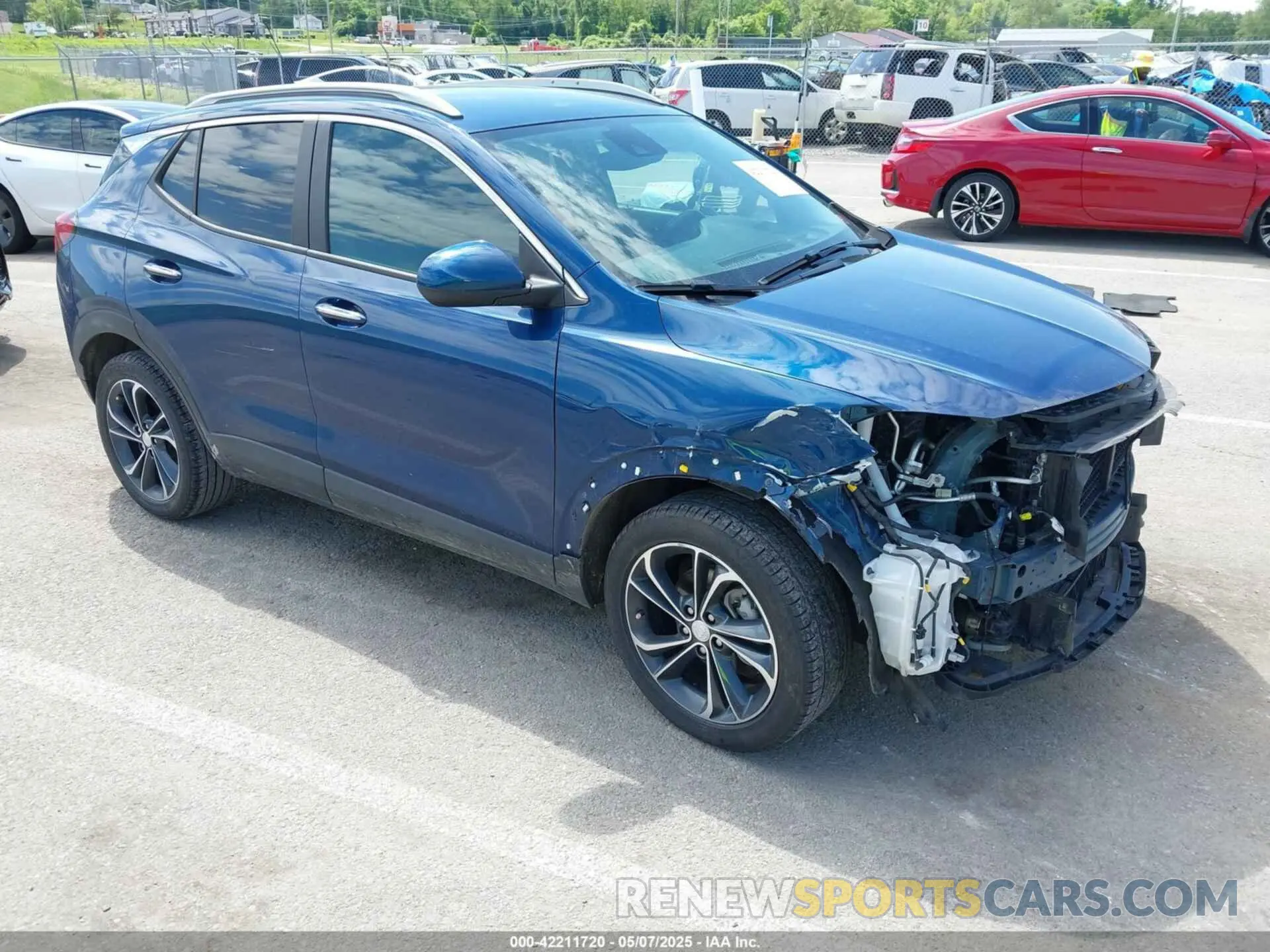 1 Photograph of a damaged car KL4MMDS23LB134211 BUICK ENCORE GX 2020