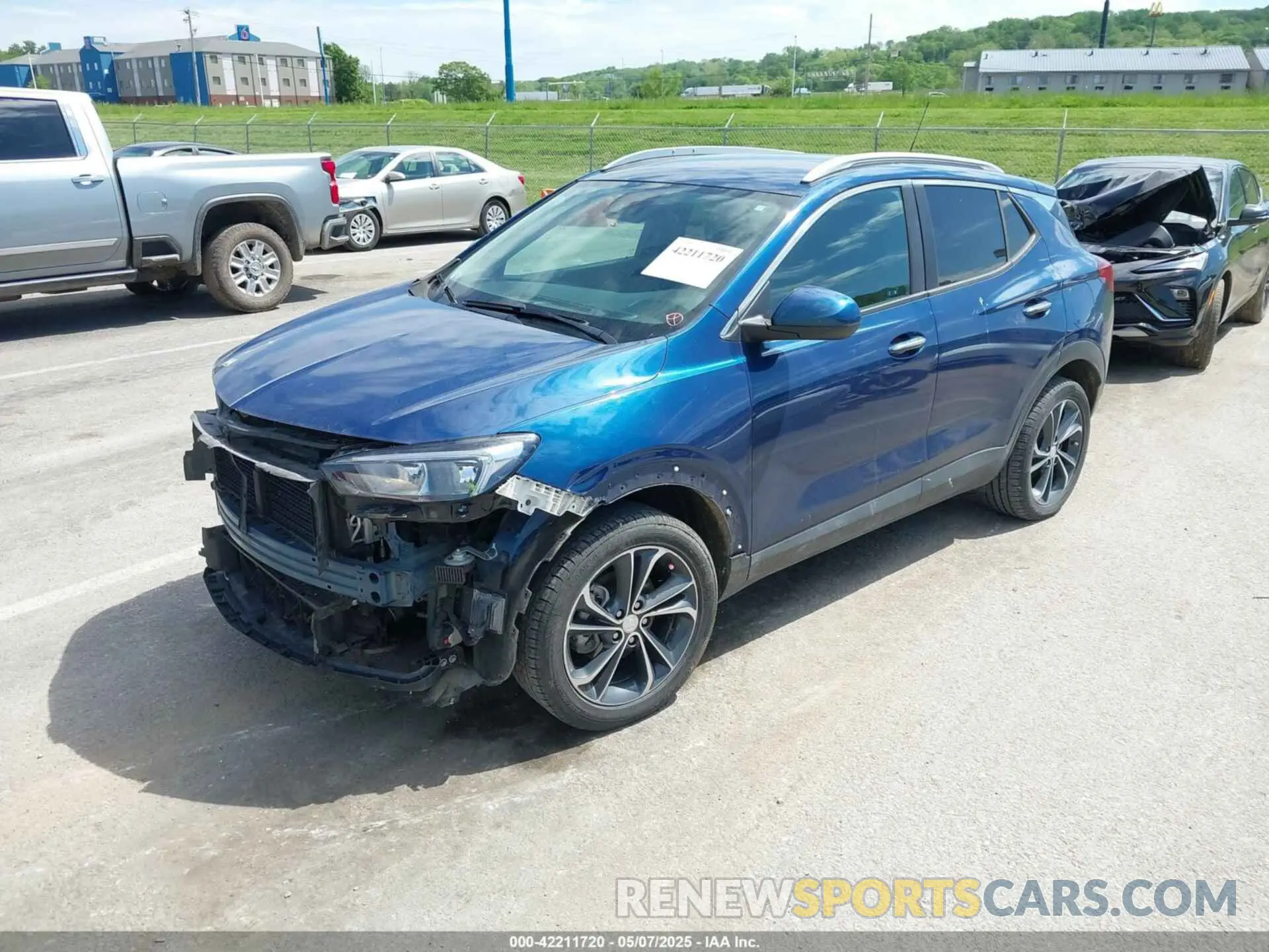 2 Photograph of a damaged car KL4MMDS23LB134211 BUICK ENCORE GX 2020
