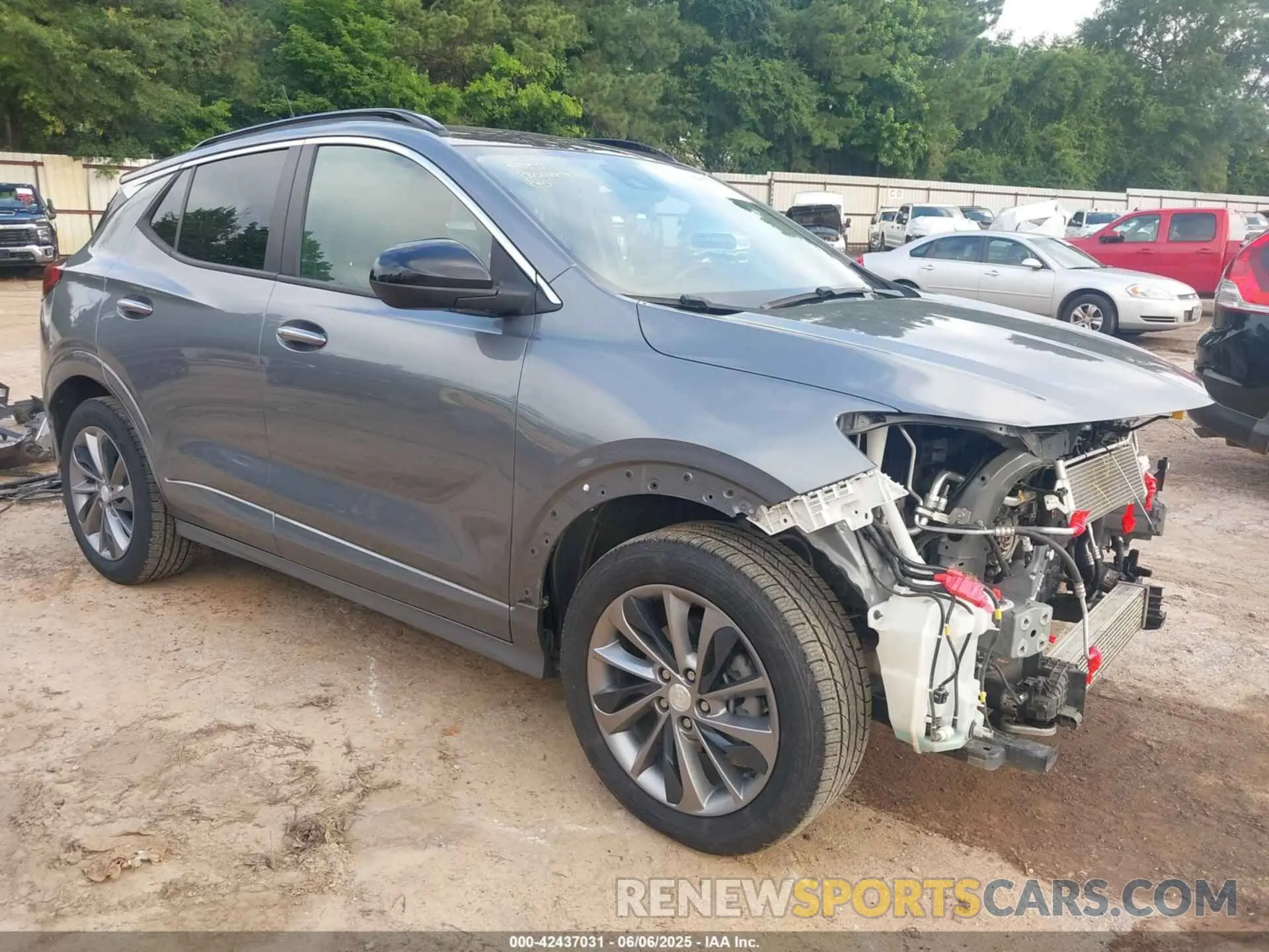 1 Photograph of a damaged car KL4MMDS24LB097105 BUICK ENCORE GX 2020