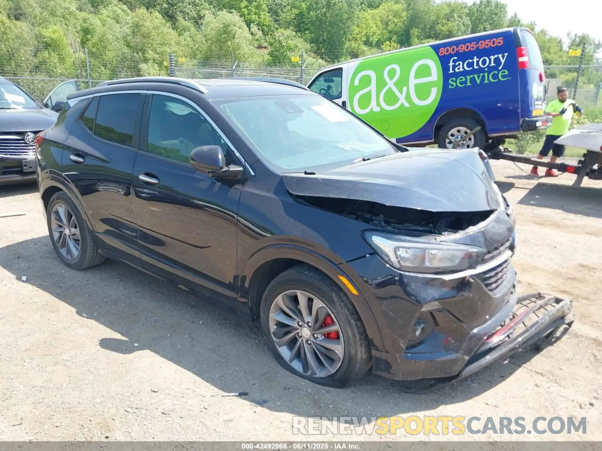 1 Photograph of a damaged car KL4MMDS25LB087425 BUICK ENCORE GX 2020