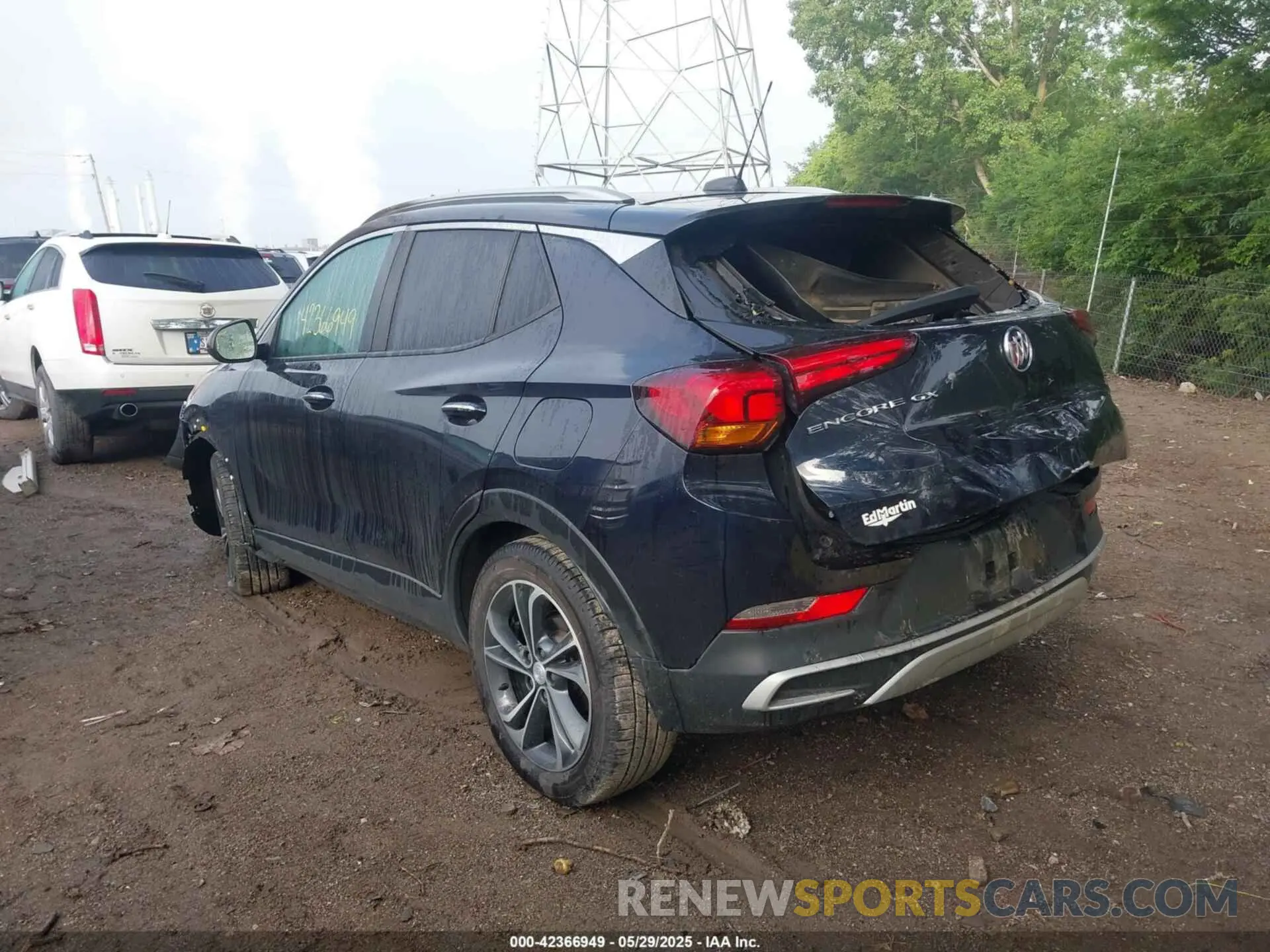 3 Photograph of a damaged car KL4MMDS28LB118246 BUICK ENCORE GX 2020