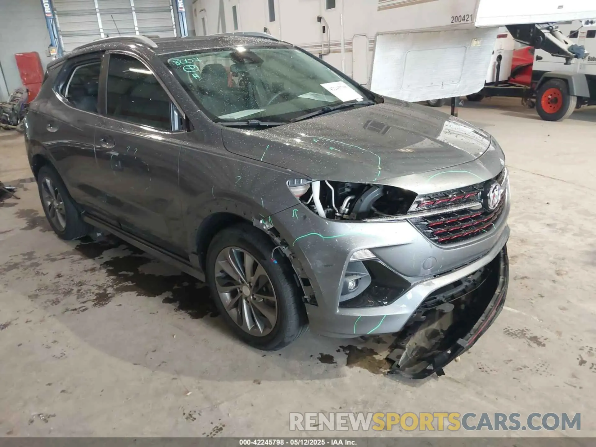 1 Photograph of a damaged car KL4MMDSL2LB135598 BUICK ENCORE GX 2020