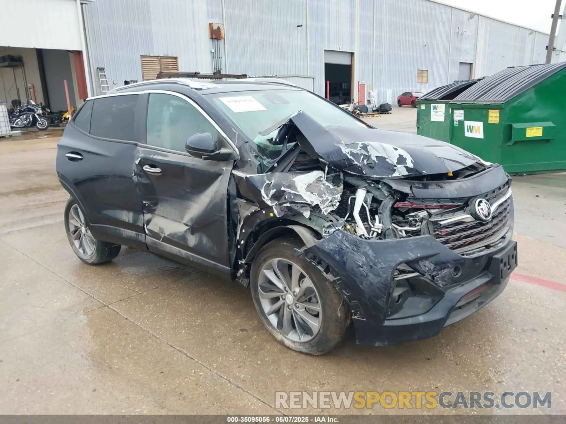 1 Photograph of a damaged car KL4MMDSL3LB115456 BUICK ENCORE GX 2020