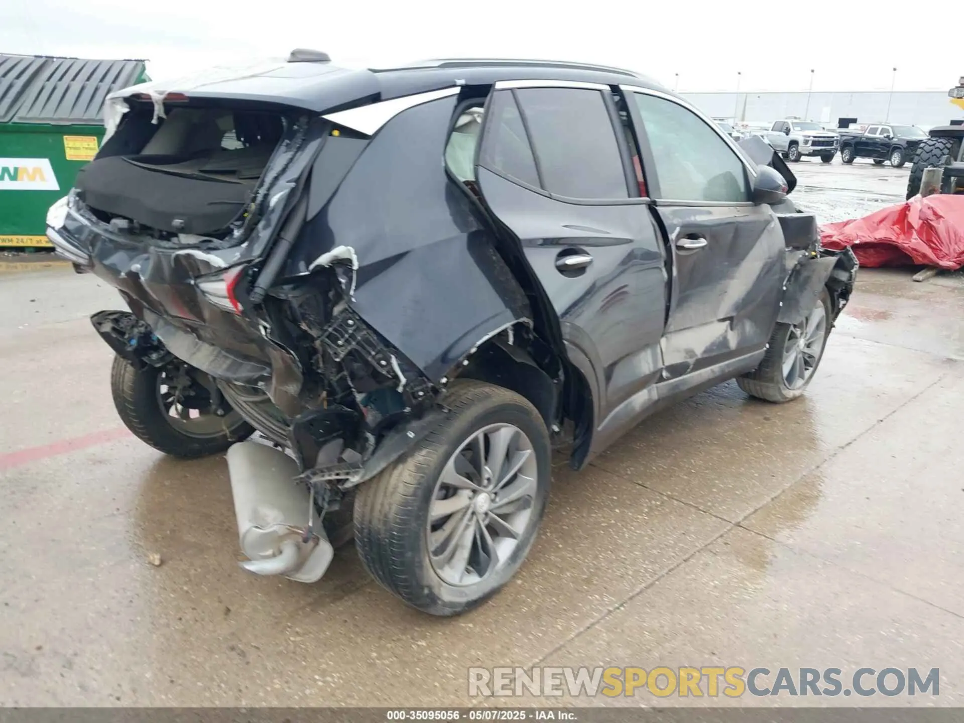 4 Photograph of a damaged car KL4MMDSL3LB115456 BUICK ENCORE GX 2020
