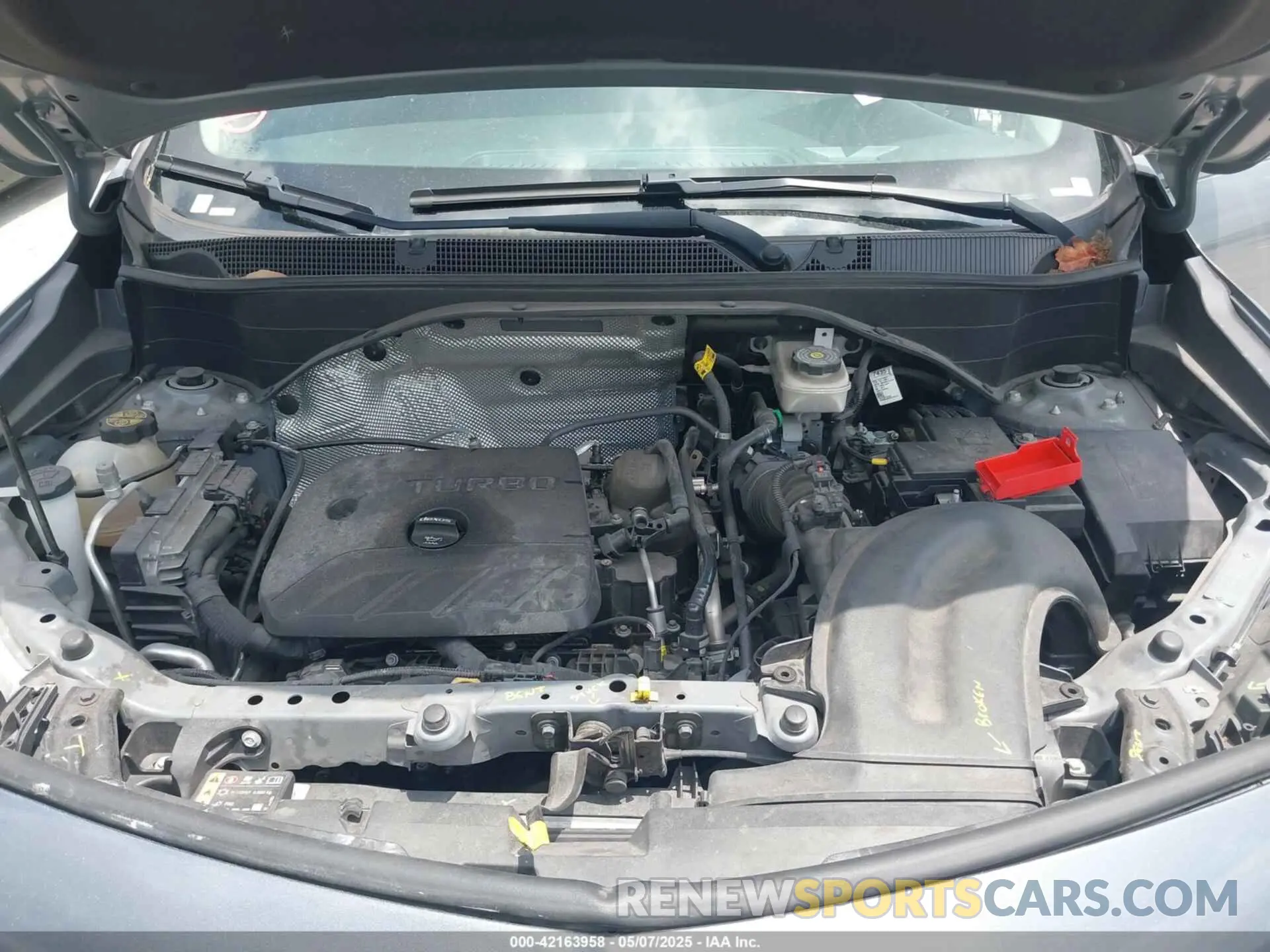 10 Photograph of a damaged car KL4MMDSL4LB107611 BUICK ENCORE GX 2020