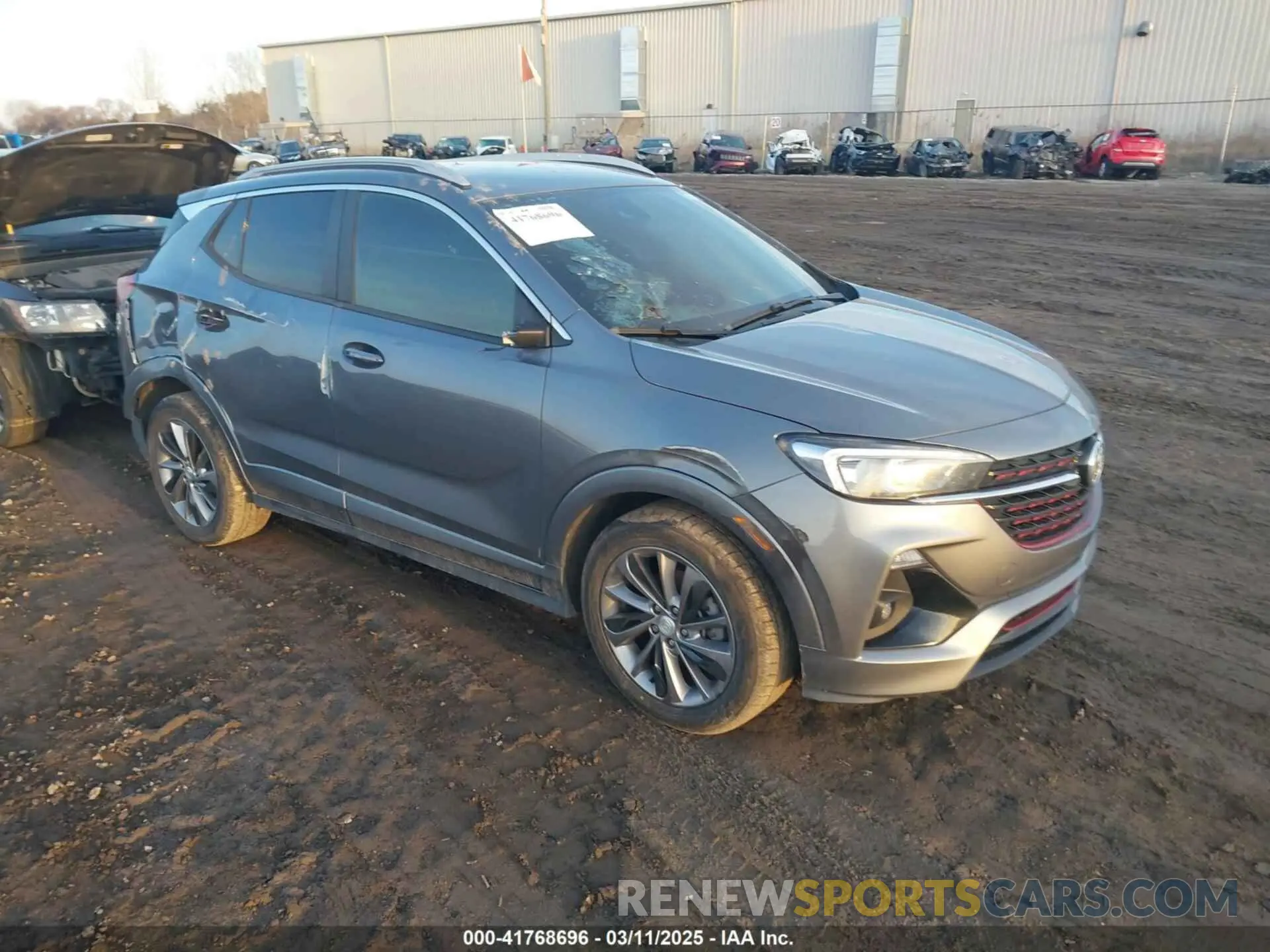 1 Photograph of a damaged car KL4MMDSL8LB122807 BUICK ENCORE GX 2020