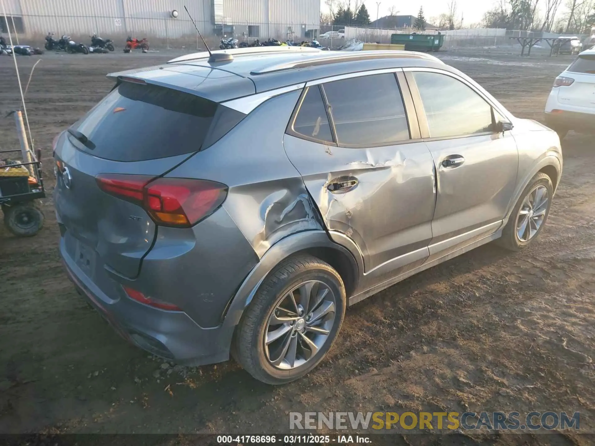 4 Photograph of a damaged car KL4MMDSL8LB122807 BUICK ENCORE GX 2020
