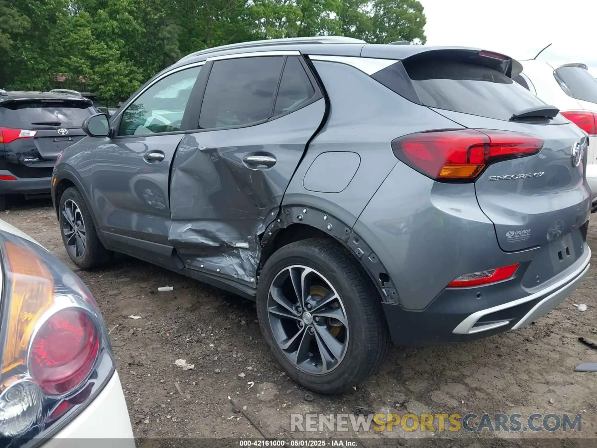 3 Photograph of a damaged car KL4MMDSLXLB106348 BUICK ENCORE GX 2020