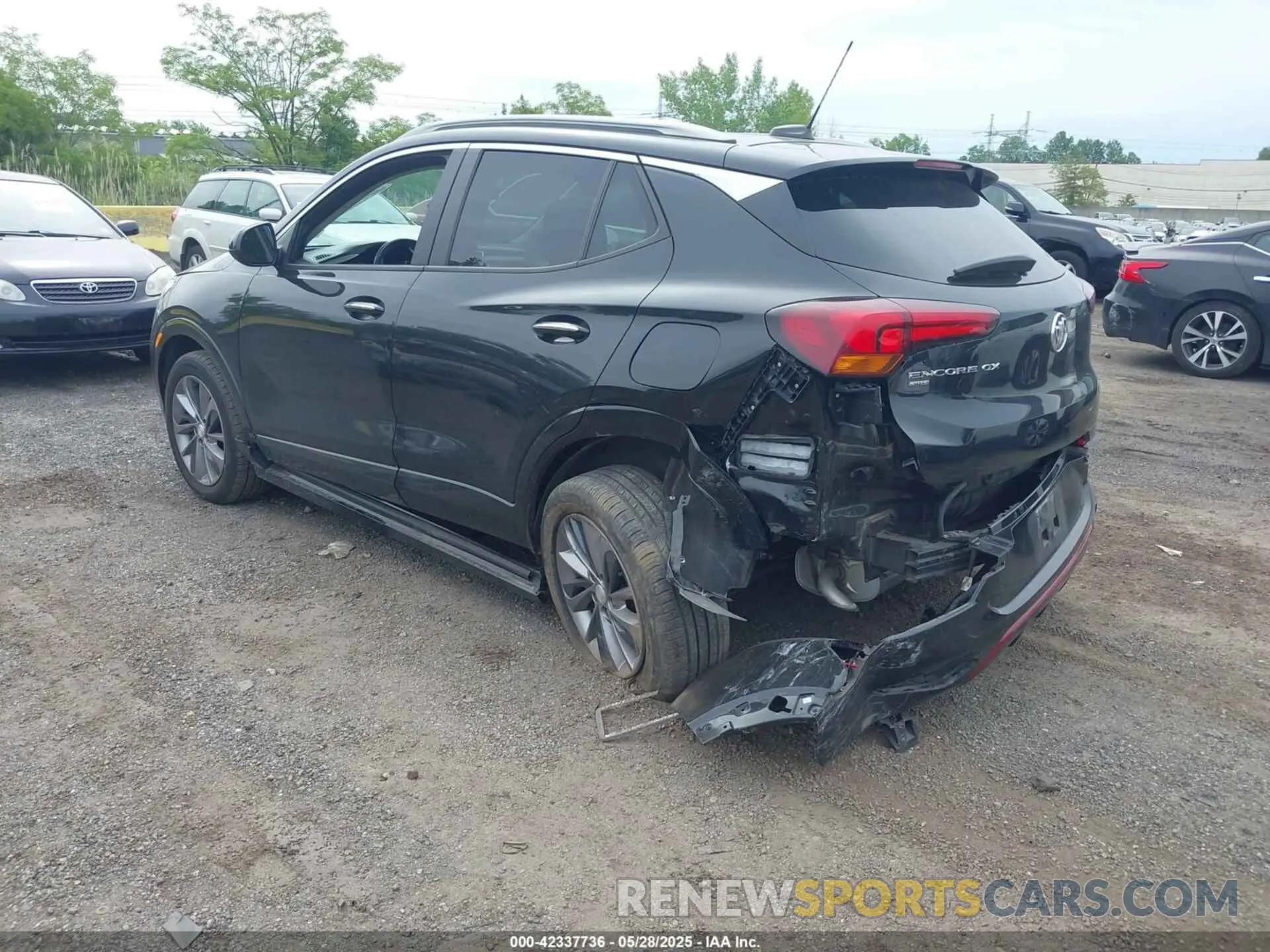 3 Photograph of a damaged car KL4MMESL0LB119566 BUICK ENCORE GX 2020