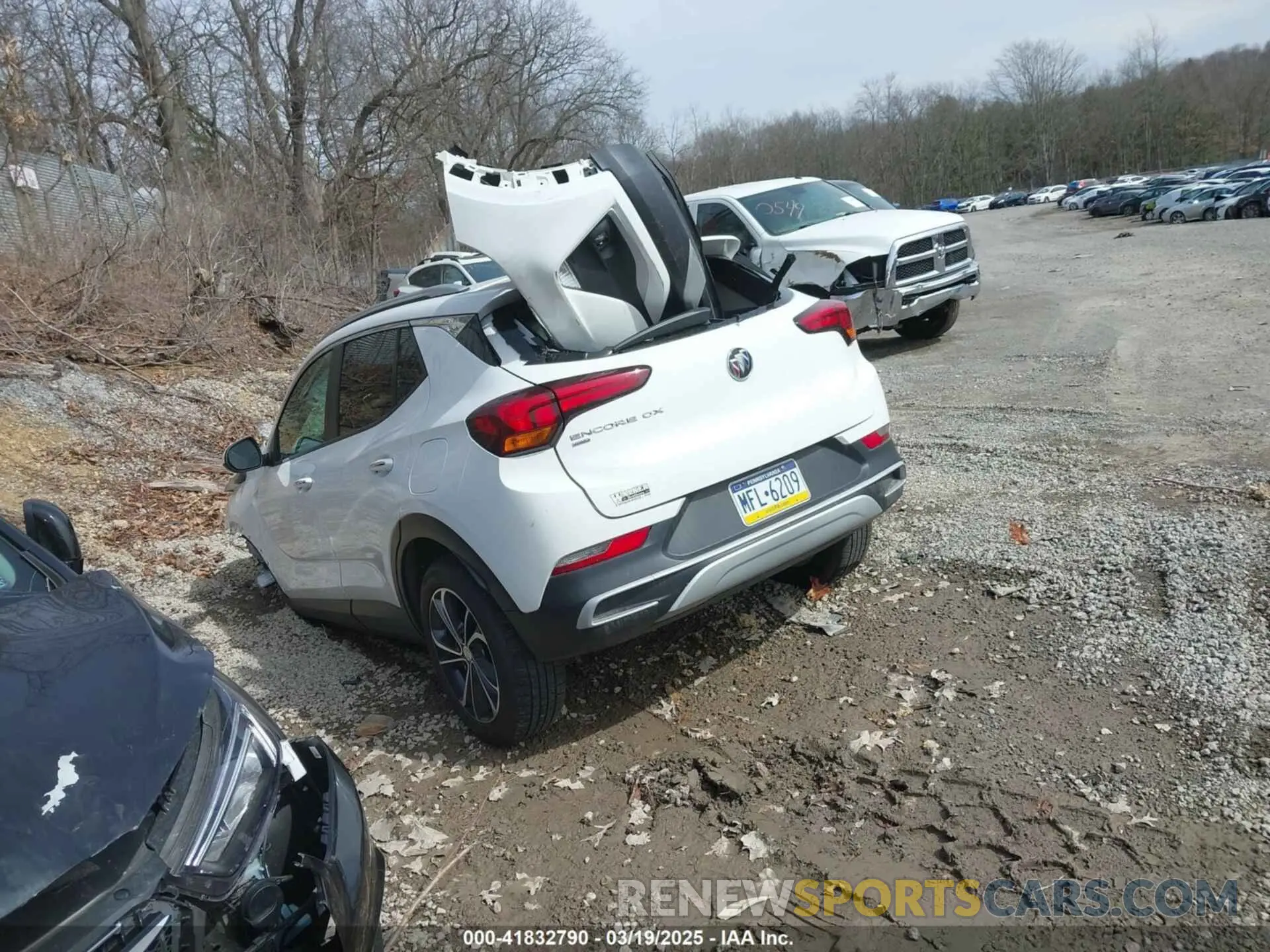 14 Photograph of a damaged car KL4MMESL3LB119836 BUICK ENCORE GX 2020