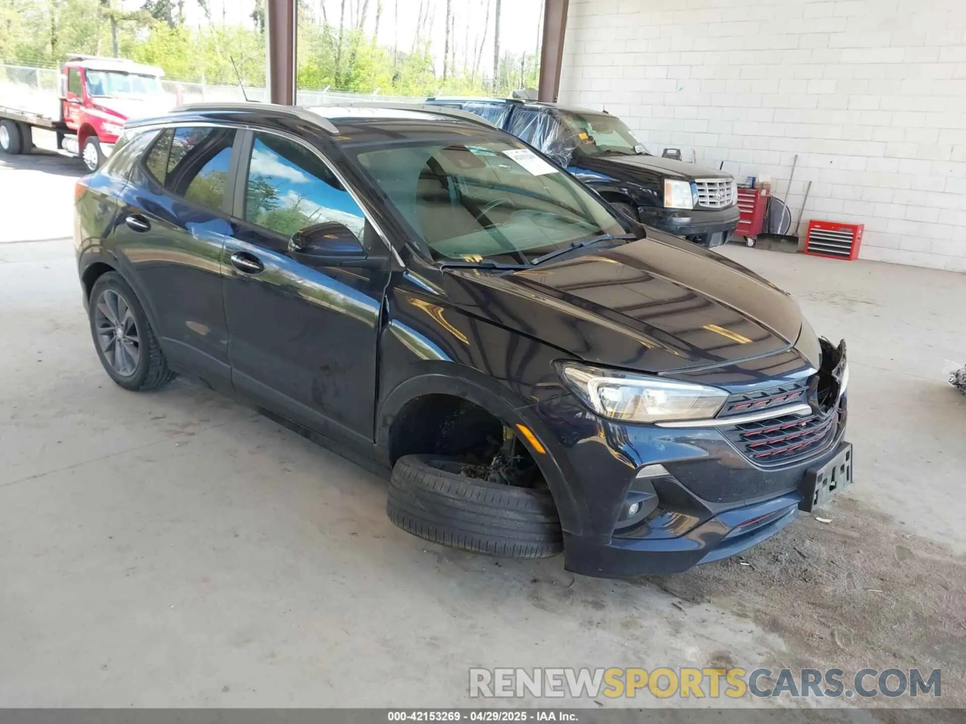 1 Photograph of a damaged car KL4MMESL4LB109543 BUICK ENCORE GX 2020