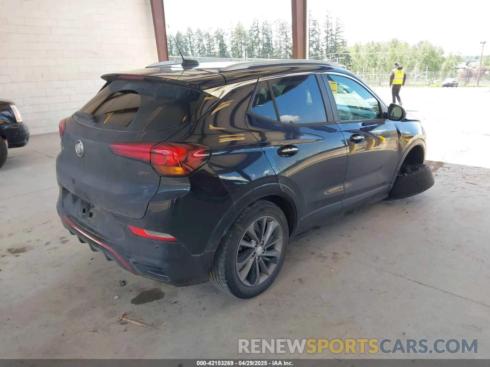 4 Photograph of a damaged car KL4MMESL4LB109543 BUICK ENCORE GX 2020