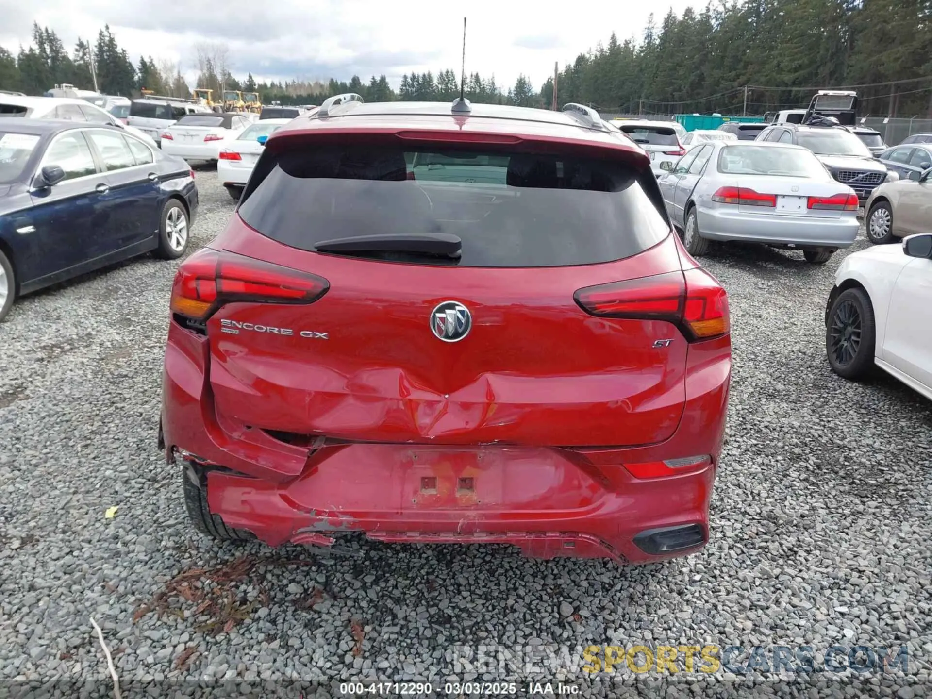 16 Photograph of a damaged car KL4MMESL4LB127072 BUICK ENCORE GX 2020