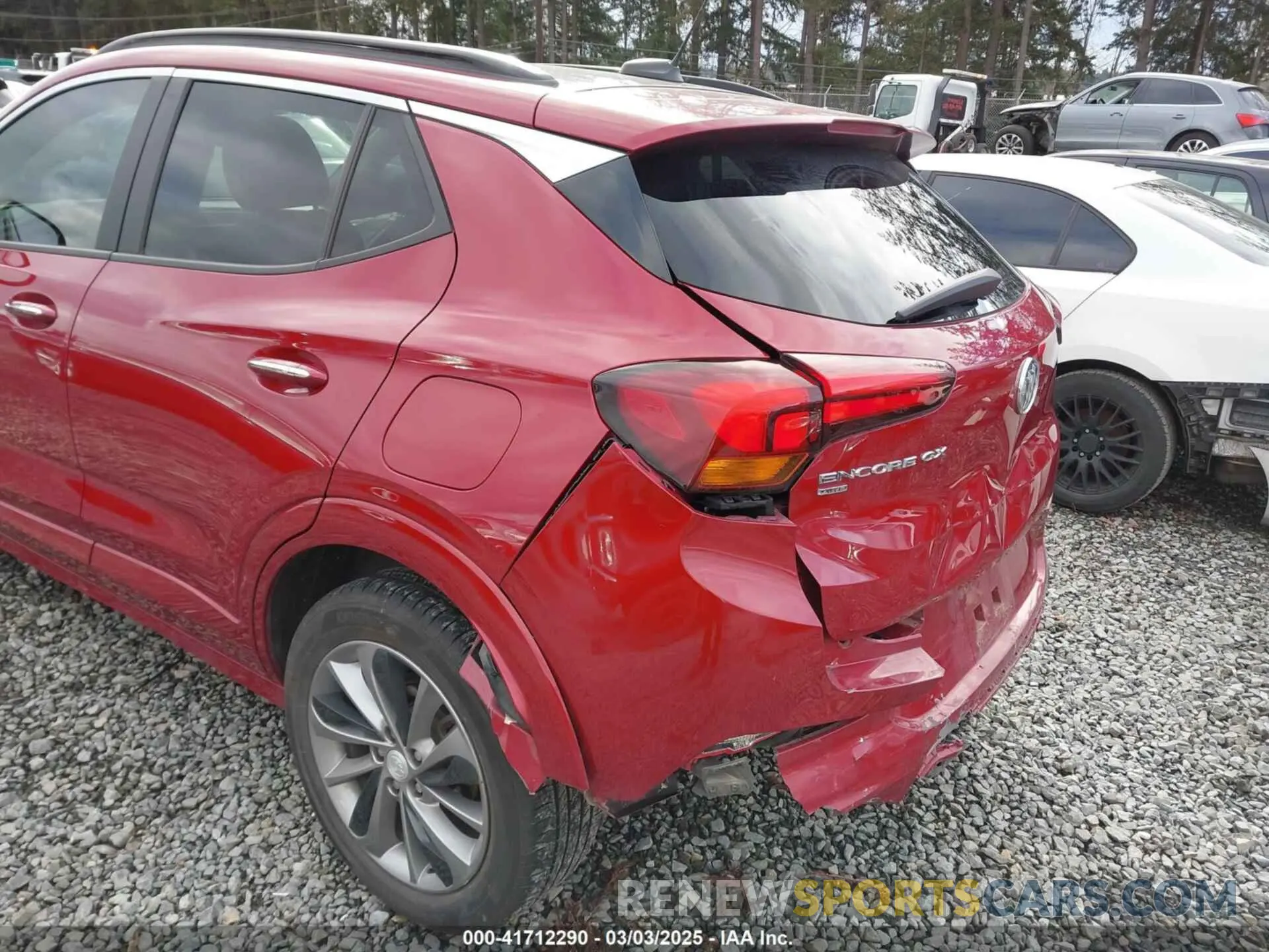 6 Photograph of a damaged car KL4MMESL4LB127072 BUICK ENCORE GX 2020