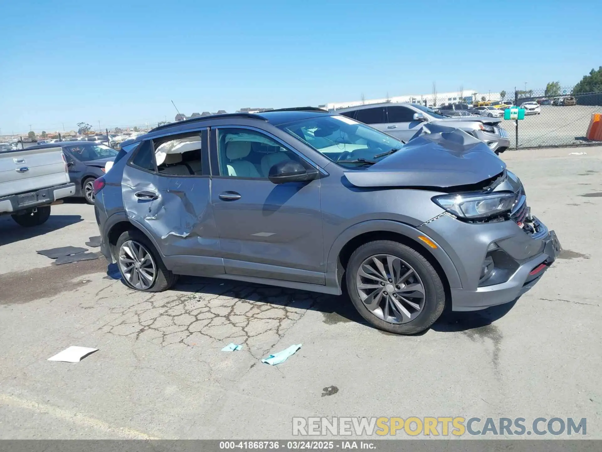 13 Photograph of a damaged car KL4MMESL7LB121301 BUICK ENCORE GX 2020