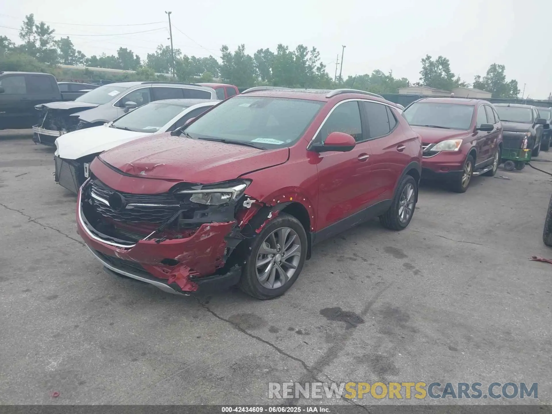 2 Photograph of a damaged car KL4MMESL7LB128572 BUICK ENCORE GX 2020
