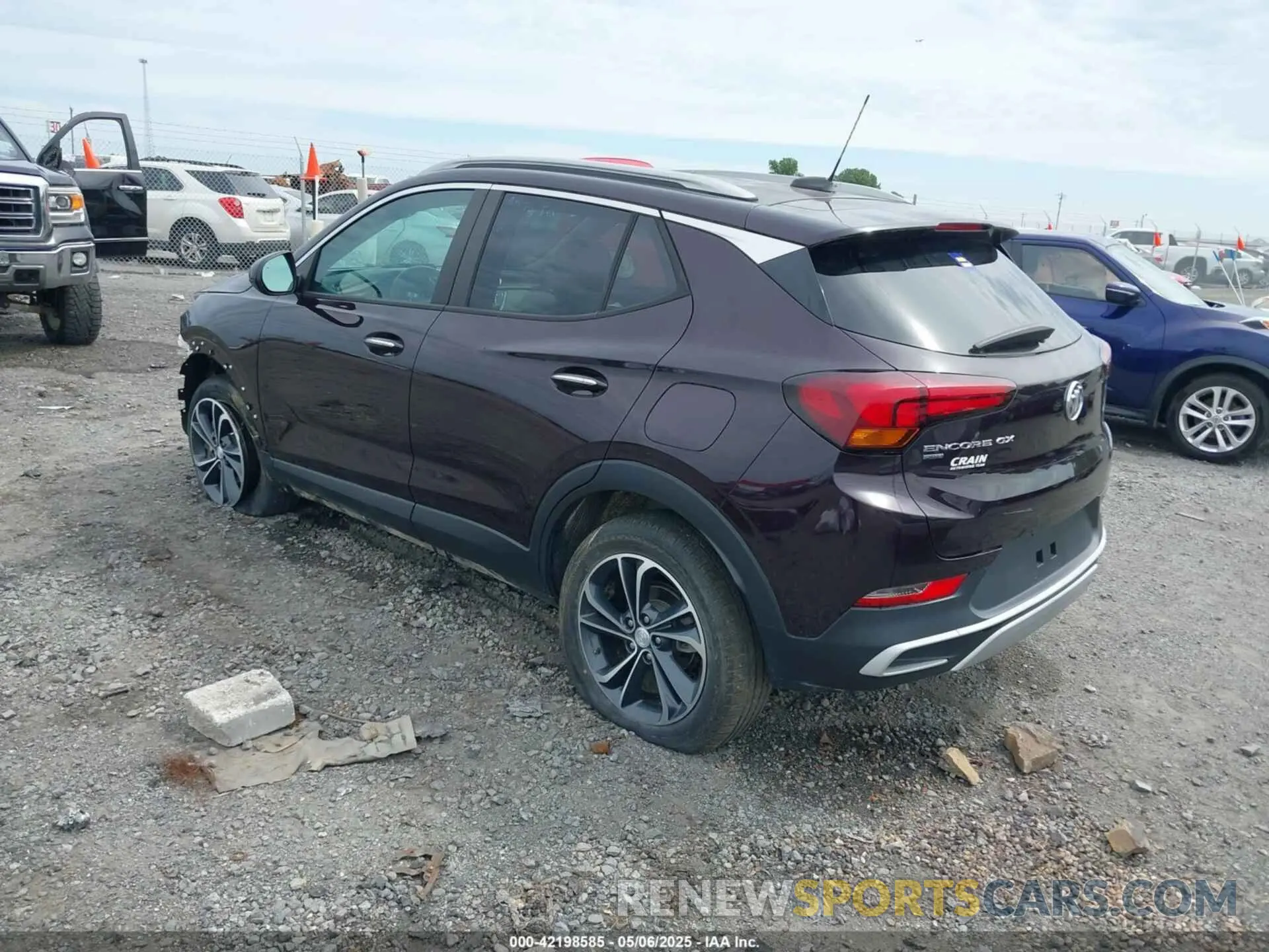 3 Photograph of a damaged car KL4MMESL8LB103664 BUICK ENCORE GX 2020